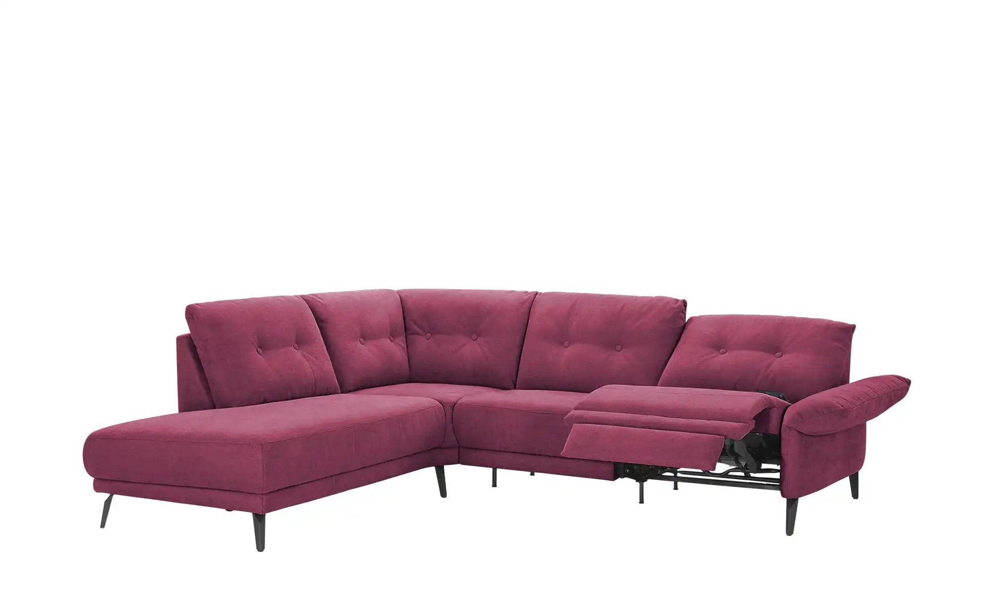 Jette Home Ecksofa   Scope ¦ rot ¦ Maße (cm): B: 258 H: 88 T: 221 Polstermö günstig online kaufen