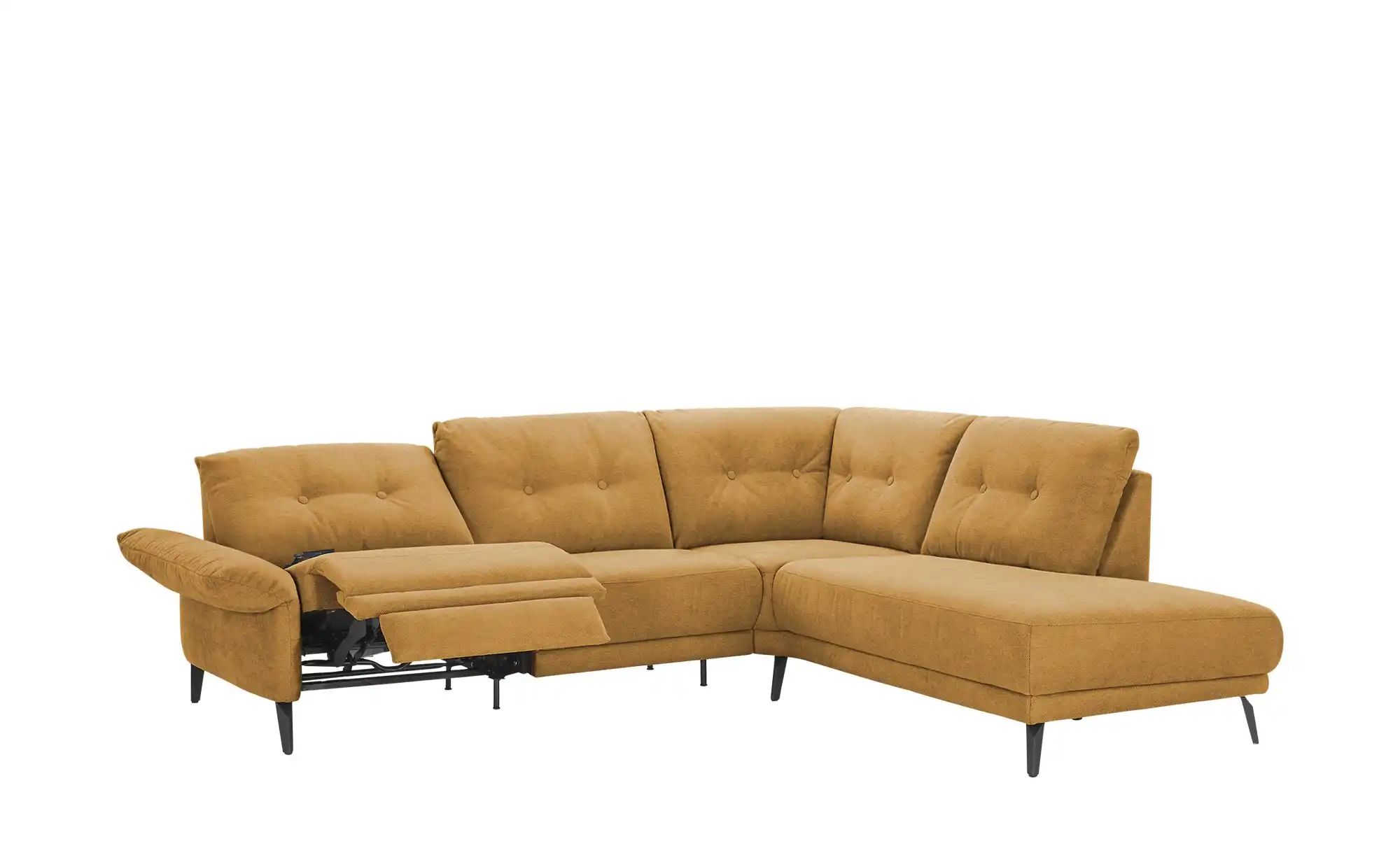 Jette Home Ecksofa   Scope  ¦ gelb ¦ Maße (cm): B: 258 H: 88 T: 221.0 Polst günstig online kaufen