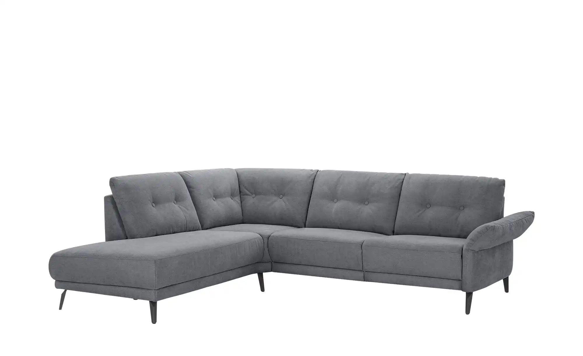 Jette Home Ecksofa   Scope ¦ grau ¦ Maße (cm): B: 258 H: 88 T: 221 Polsterm günstig online kaufen