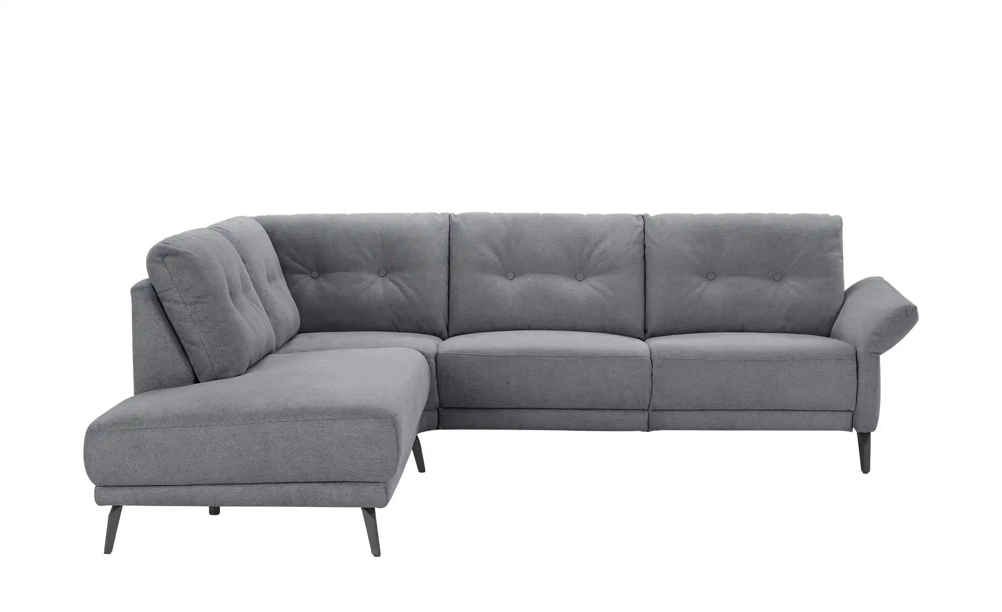 Jette Home Ecksofa   Scope ¦ grau ¦ Maße (cm): B: 258 H: 88 T: 221 Polsterm günstig online kaufen