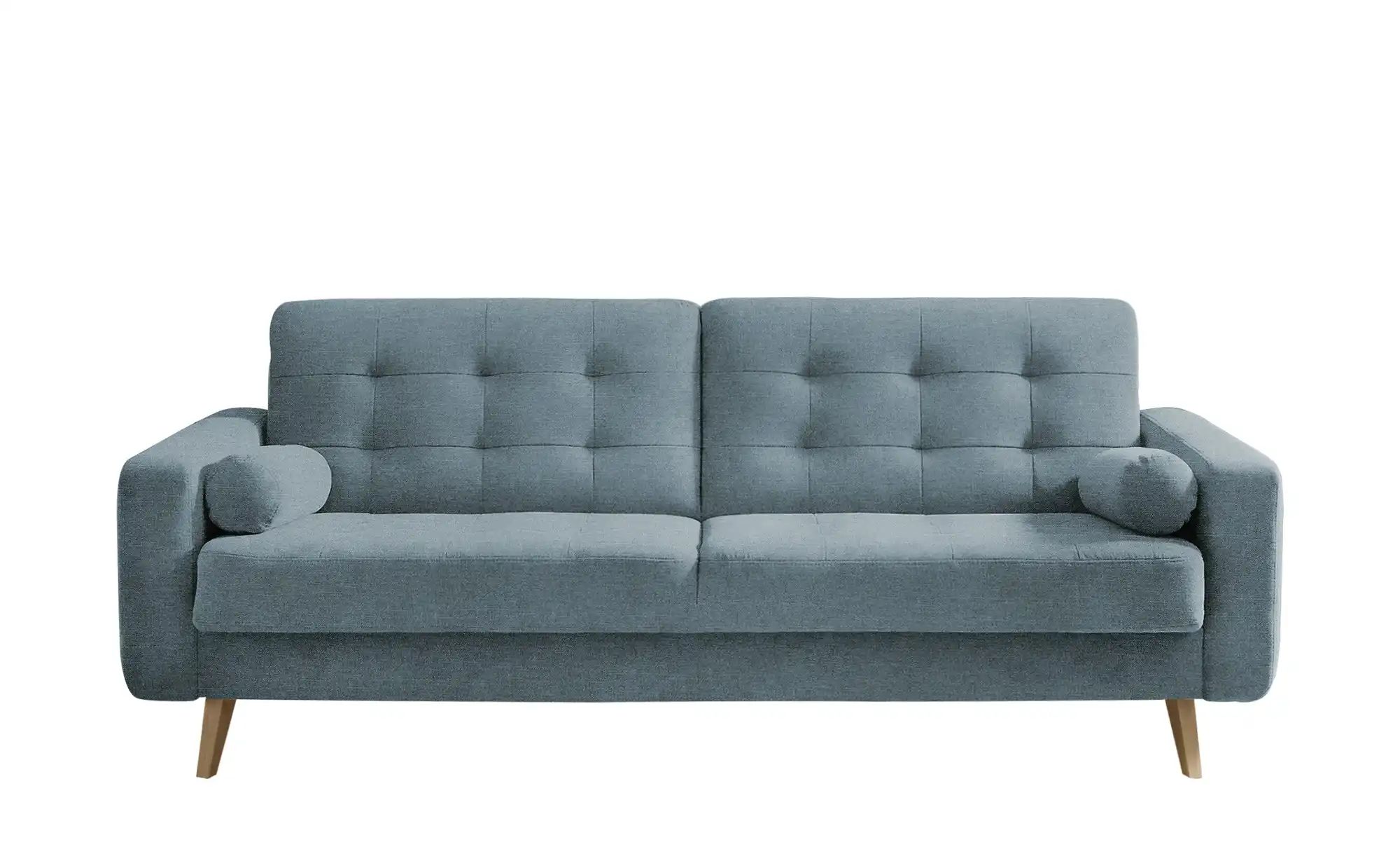 Schlafsofa mit Bettkasten Fjord ¦ blau ¦ Maße (cm): B: 226 H: 88 T: 90 Pols günstig online kaufen