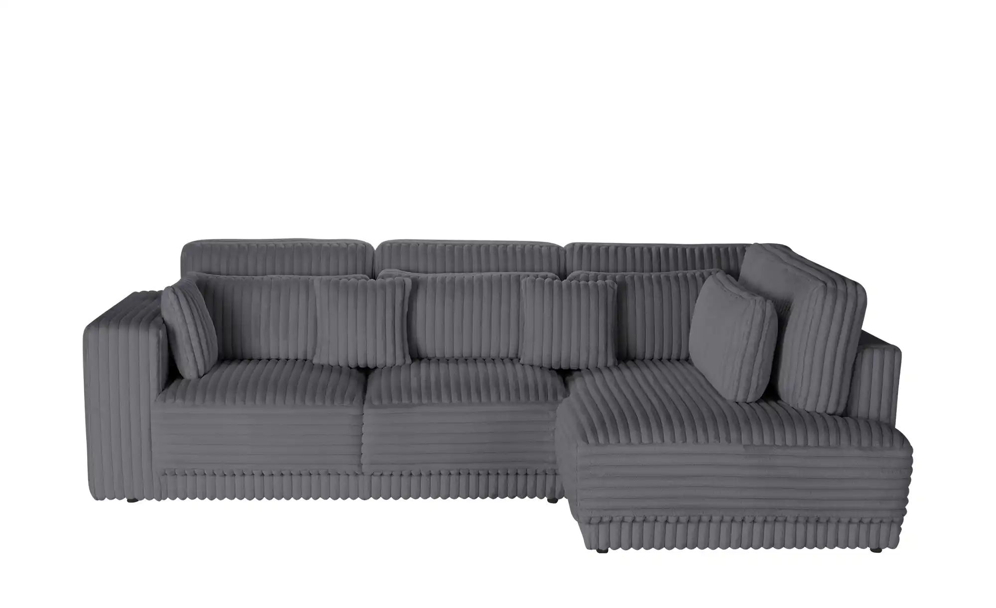 switch Ecksofa  in modernem Breitcord Torrino ¦ grau ¦ Maße (cm): B: 300 H: günstig online kaufen