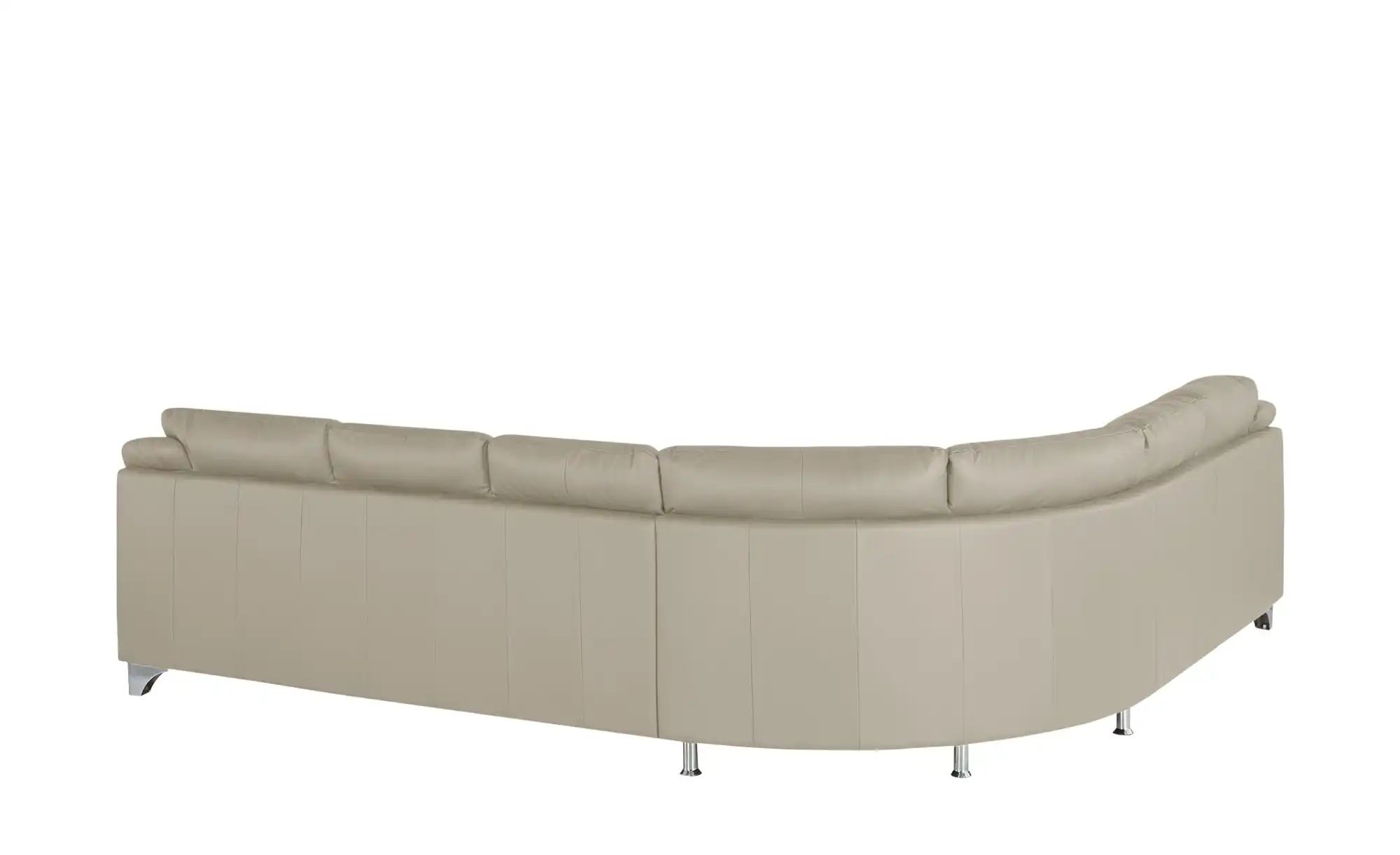 Ecksofa  aus Echtleder Maranello ¦ grau ¦ Maße (cm): B: 295 H: 87 T: 253 Po günstig online kaufen