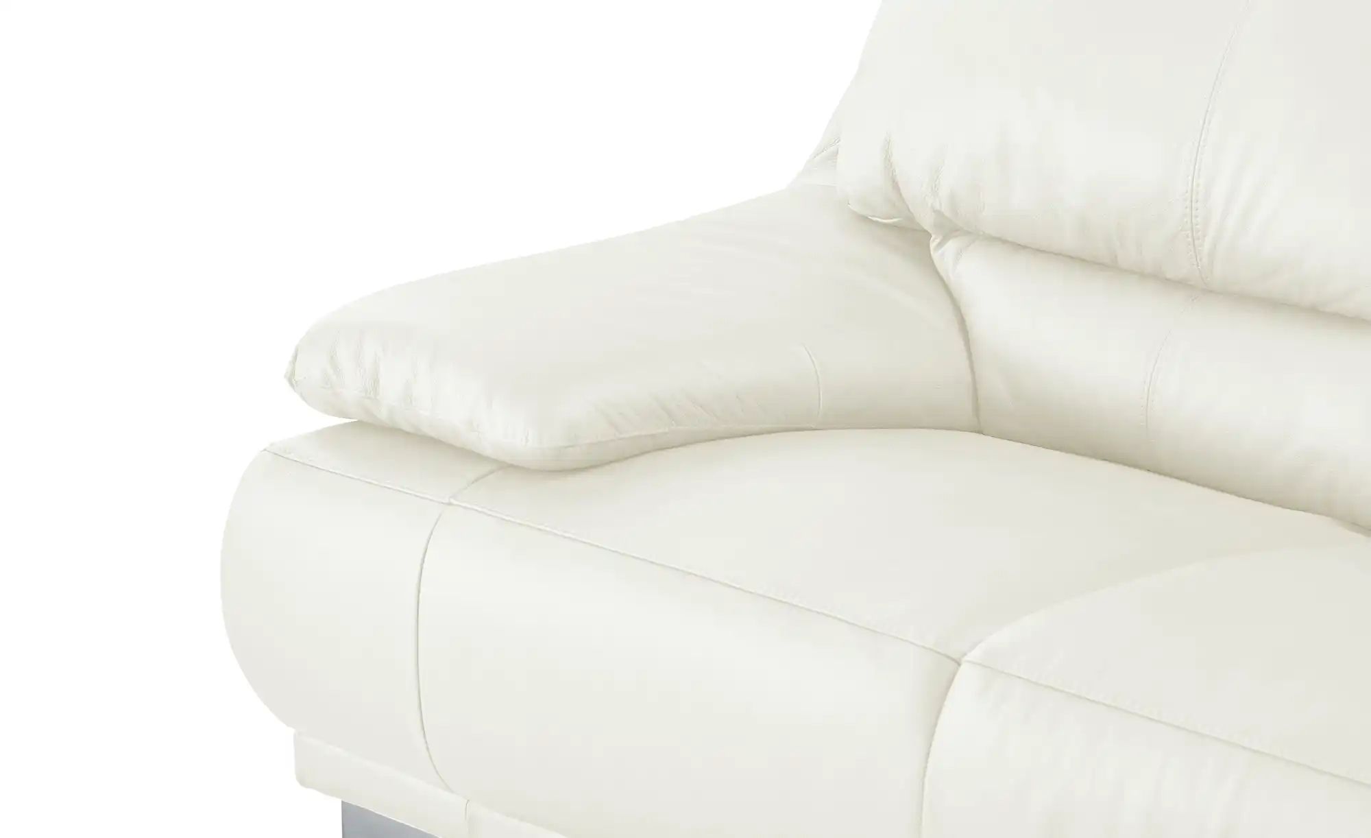 Thumbnail - divanotti Ecksofa aus Echtleder Maranello ¦ weiß ¦ Maße (cm): B: 295 H: 87 T: 253.0 Polstermöbel > Sofas > Ecksofas - Hö...