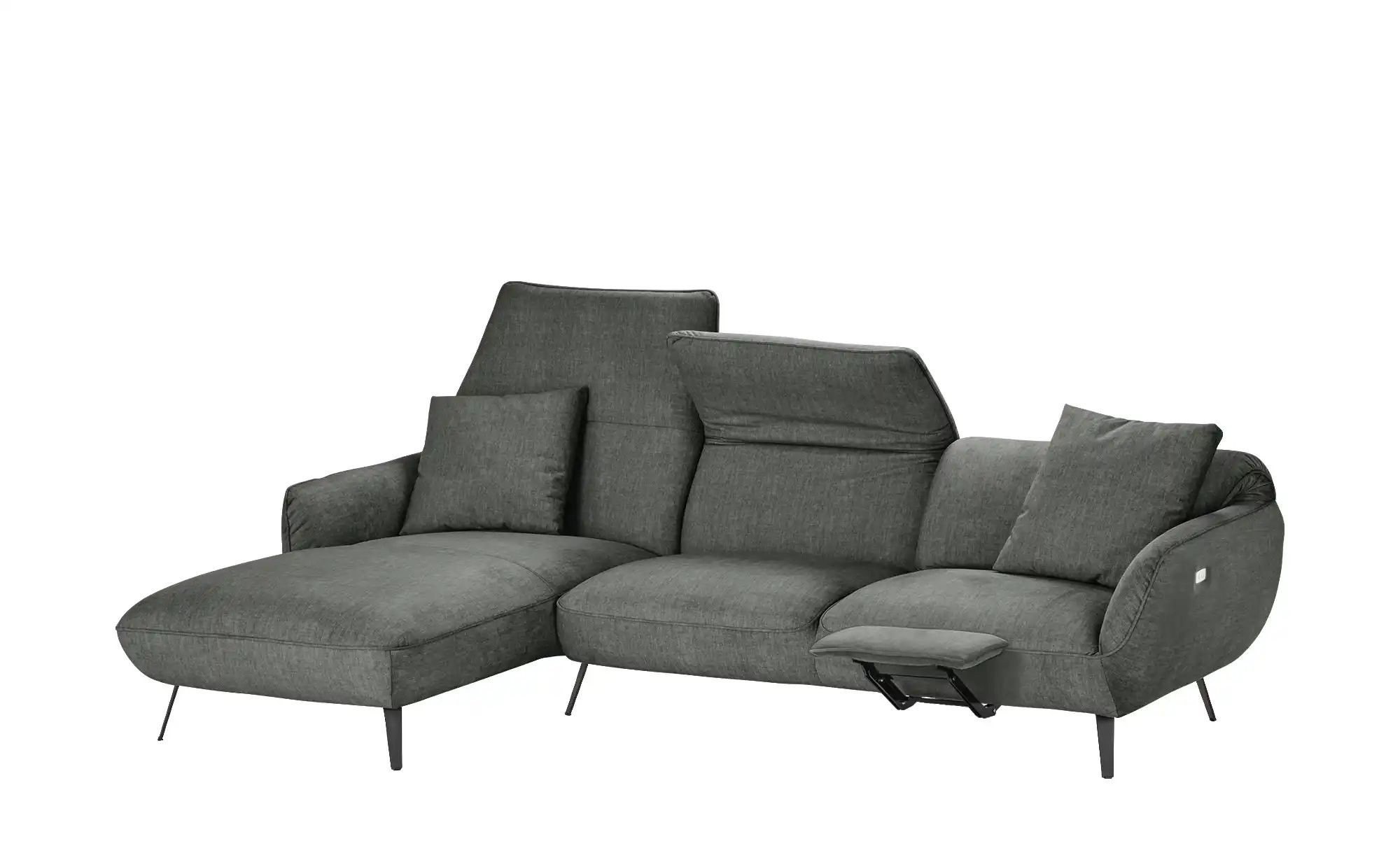Thumbnail - pop Ecksofa  Ventus ¦ grau ¦ Maße (cm): B: 281 H: 111 T: 174.0 Polstermöbel > Sofas > 3-Sitzer - Höffner