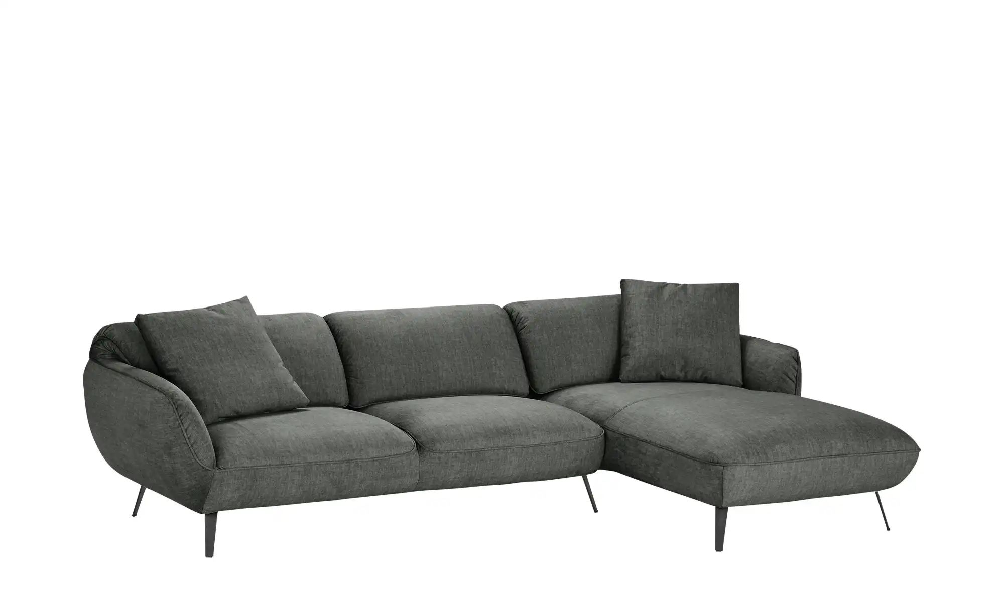 Thumbnail - pop Ecksofa  Ventus ¦ grau ¦ Maße (cm): B: 281 H: 111 T: 174.0 Polstermöbel > Sofas > 3-Sitzer - Höffner