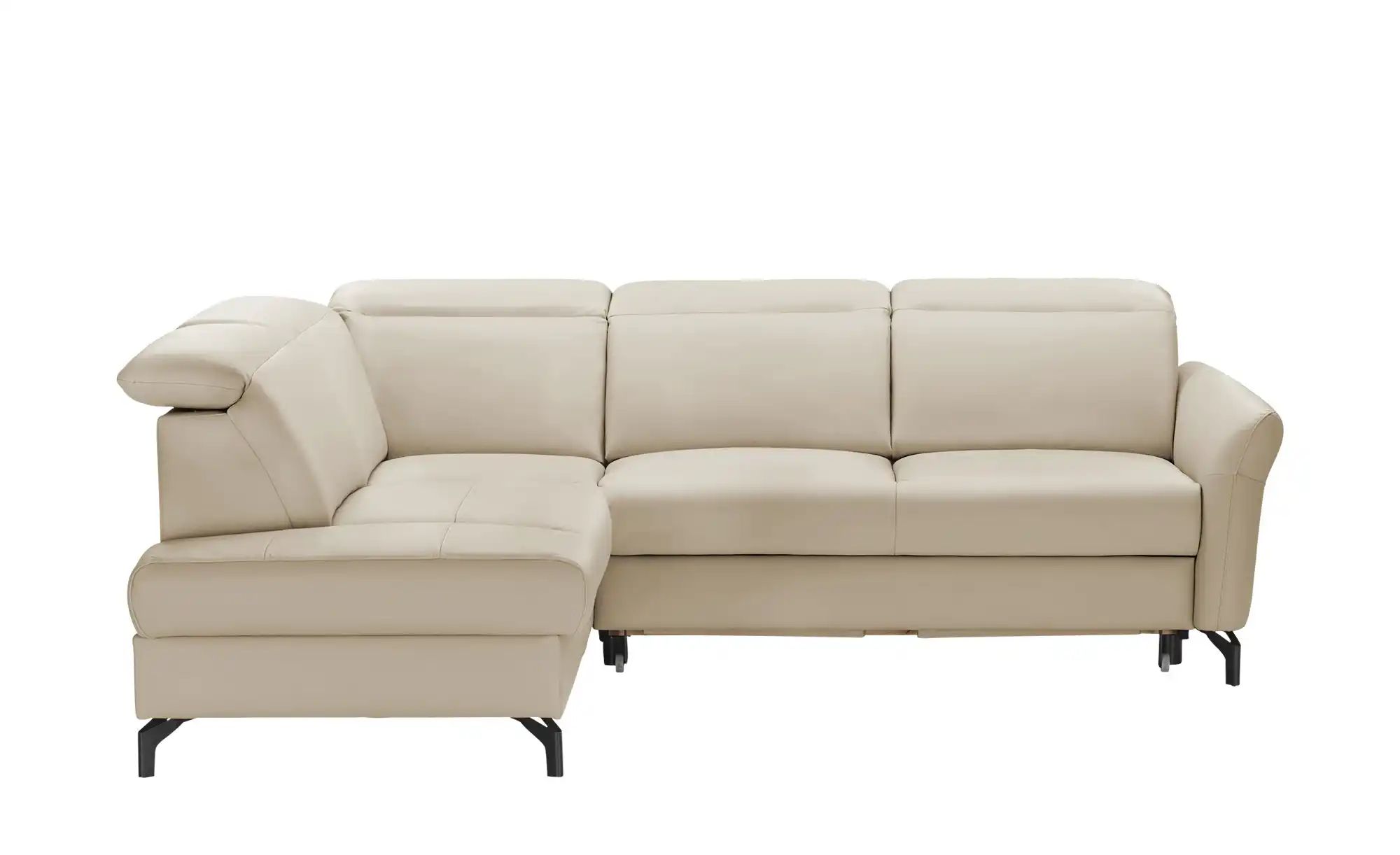 uno Ecksofa  Basel ¦ grau ¦ Maße (cm): B: 243 H: 100 T: 200 Polstermöbel > günstig online kaufen