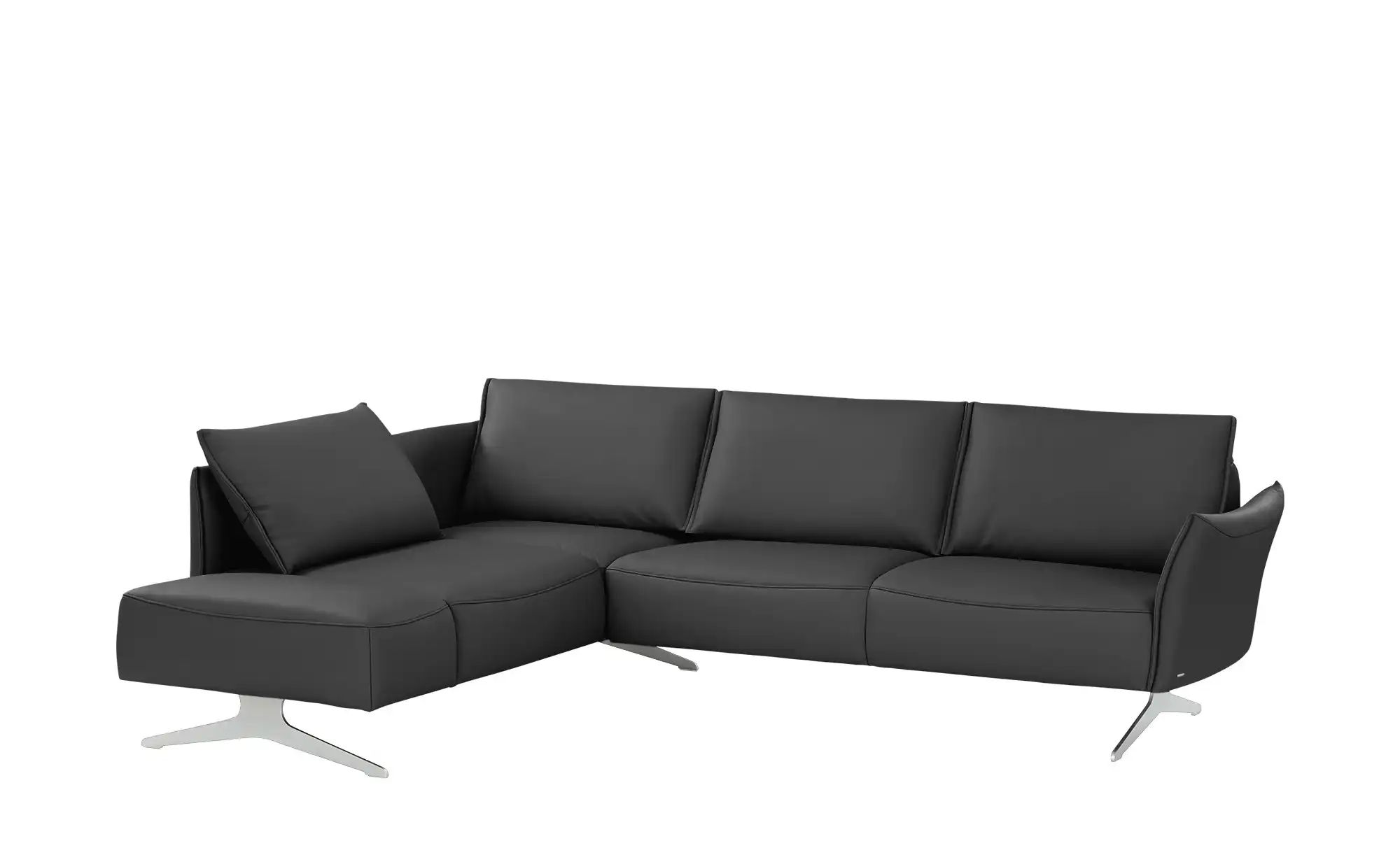 KOINOR Ecksofa  Vineto ¦ schwarz ¦ Maße (cm): B: 272 H: 83 T: 207 Polstermö günstig online kaufen