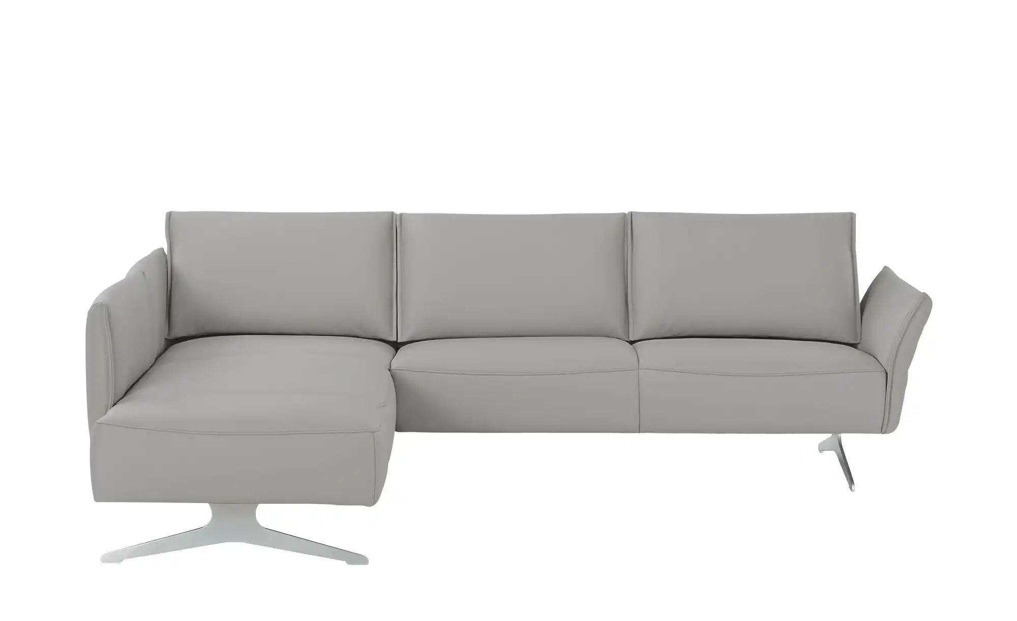 KOINOR Ecksofa  Vineto ¦ silber ¦ Maße (cm): B: 272 H: 83 T: 207 Polstermöb günstig online kaufen