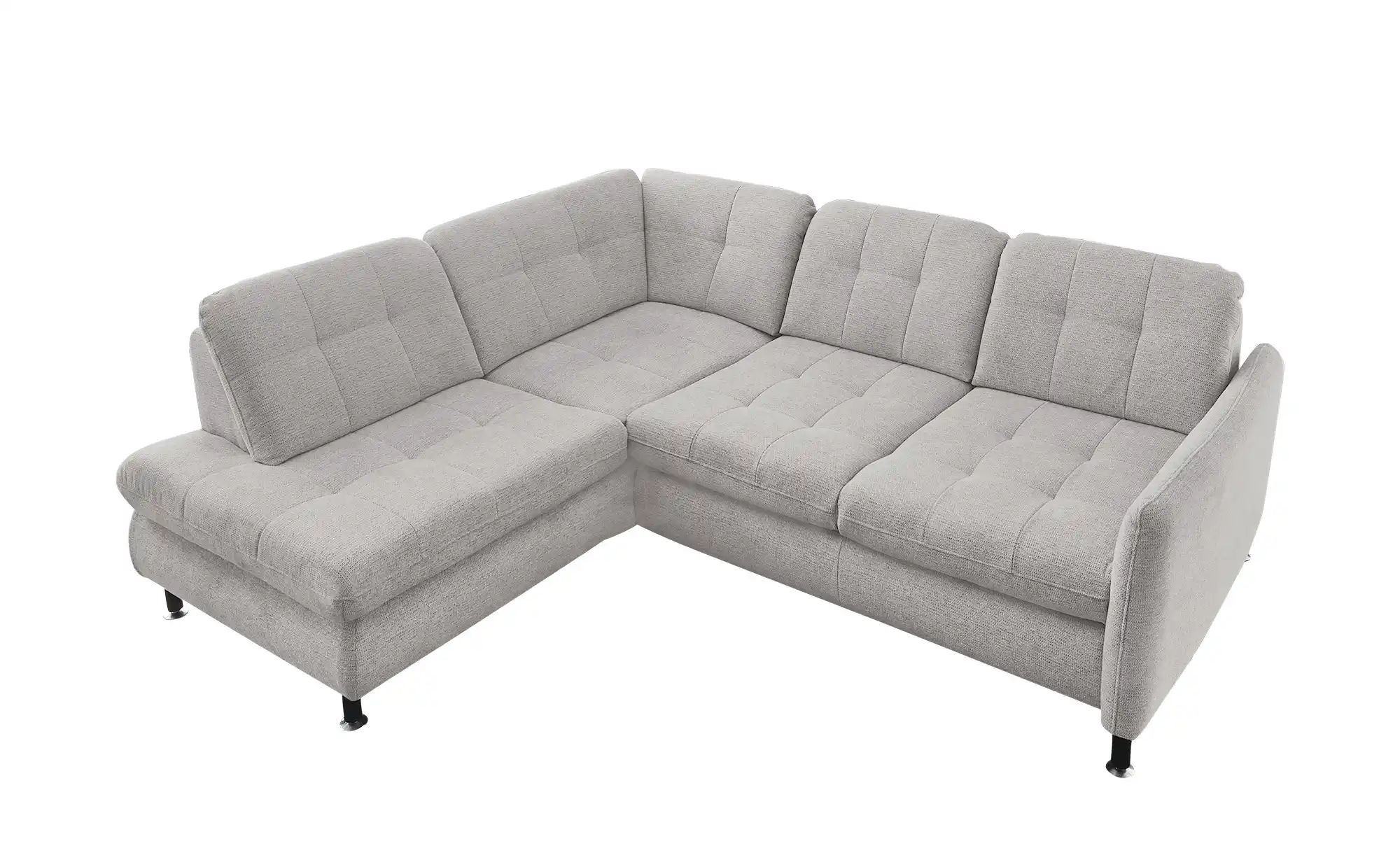 Lounge Collection Ecksofa  LIORA ¦ grau ¦ Maße (cm): B: 242 H: 99 T: 210 Po günstig online kaufen