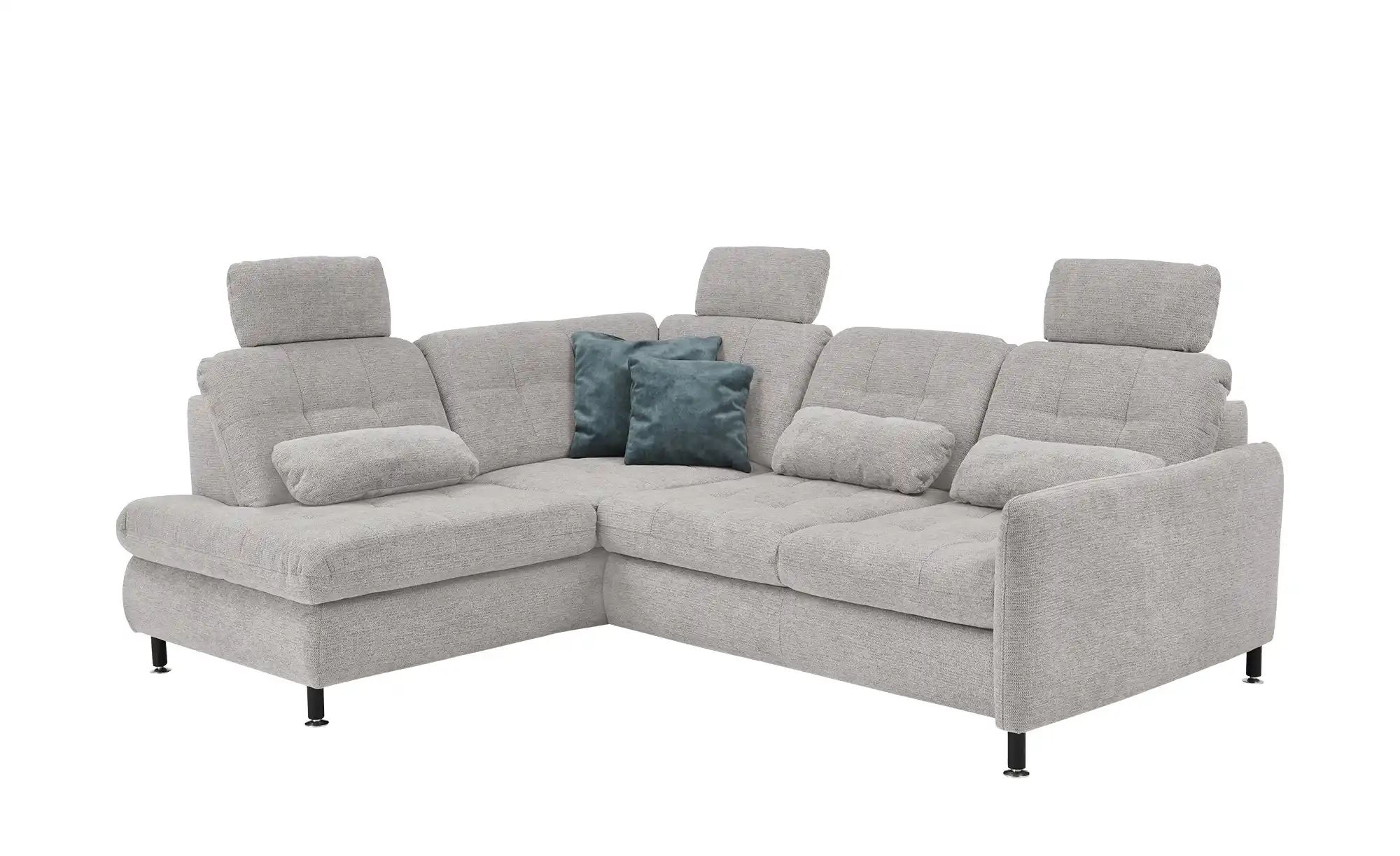 Thumbnail - Lounge Collection Ecksofa  LIORA ¦ grau ¦ Maße (cm): B: 242 T: 210.0 Polstermöbel > Sofas > 3-Sitzer - Höffner