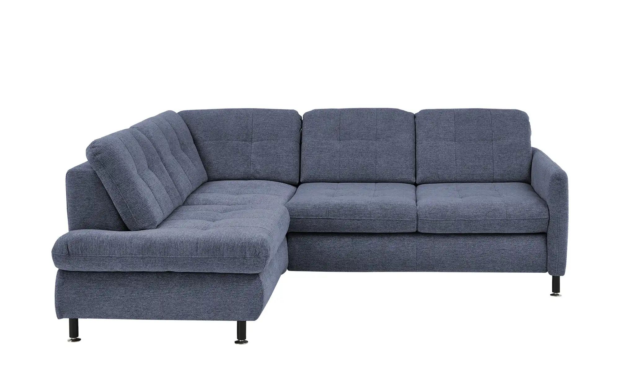 Lounge Collection Ecksofa  LIORA ¦ blau ¦ Maße (cm): B: 242 H: 99 T: 210 Po günstig online kaufen