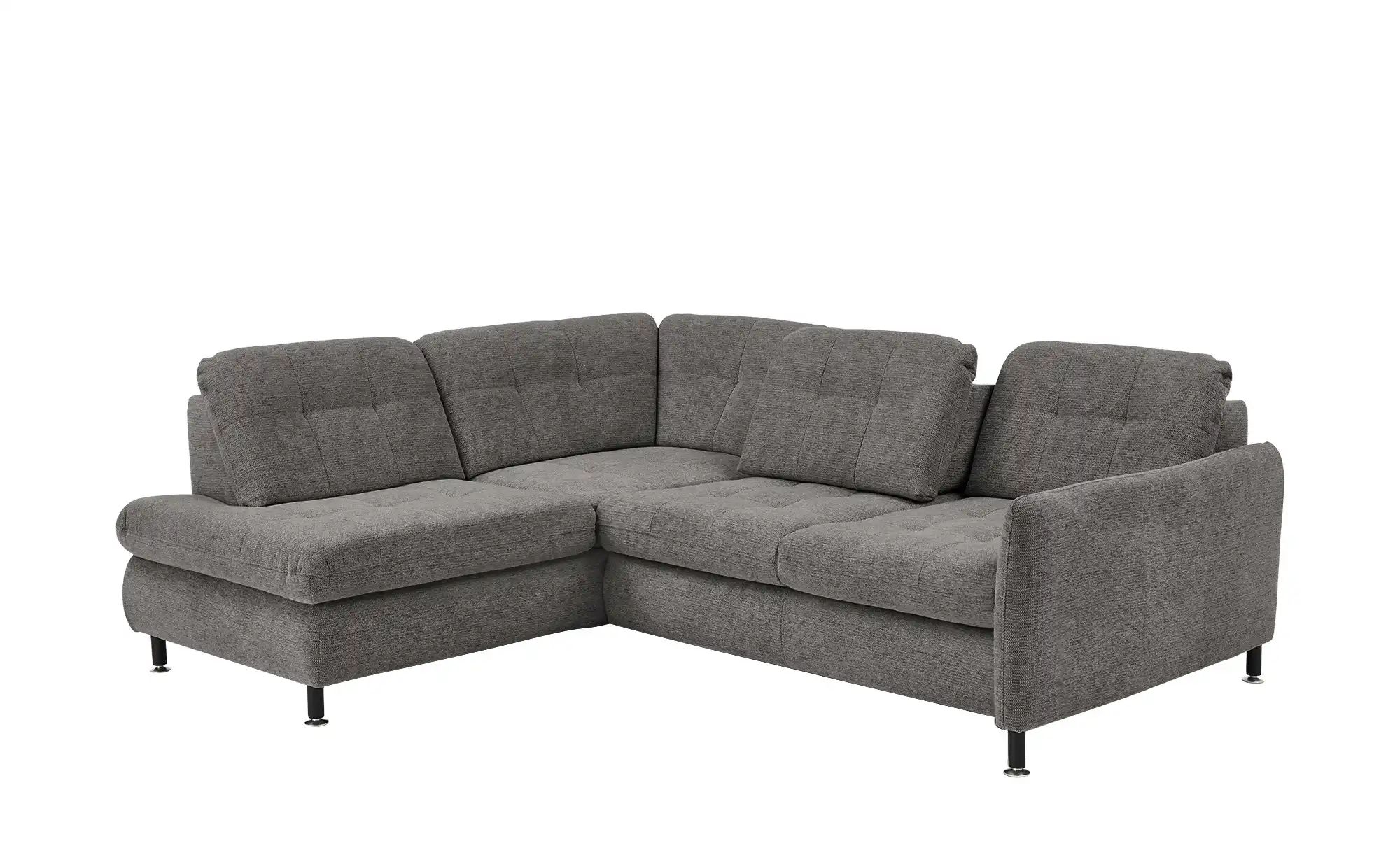 Lounge Collection Ecksofa  LIORA ¦ grau ¦ Maße (cm): B: 242 H: 99 T: 210 Po günstig online kaufen