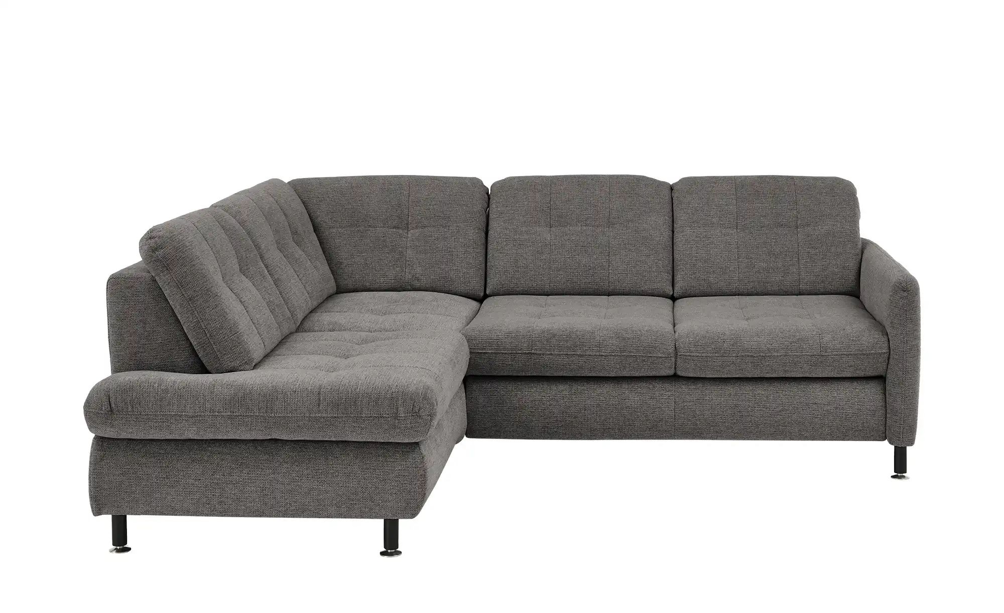 Lounge Collection Ecksofa  LIORA ¦ grau ¦ Maße (cm): B: 242 H: 99 T: 210 Po günstig online kaufen