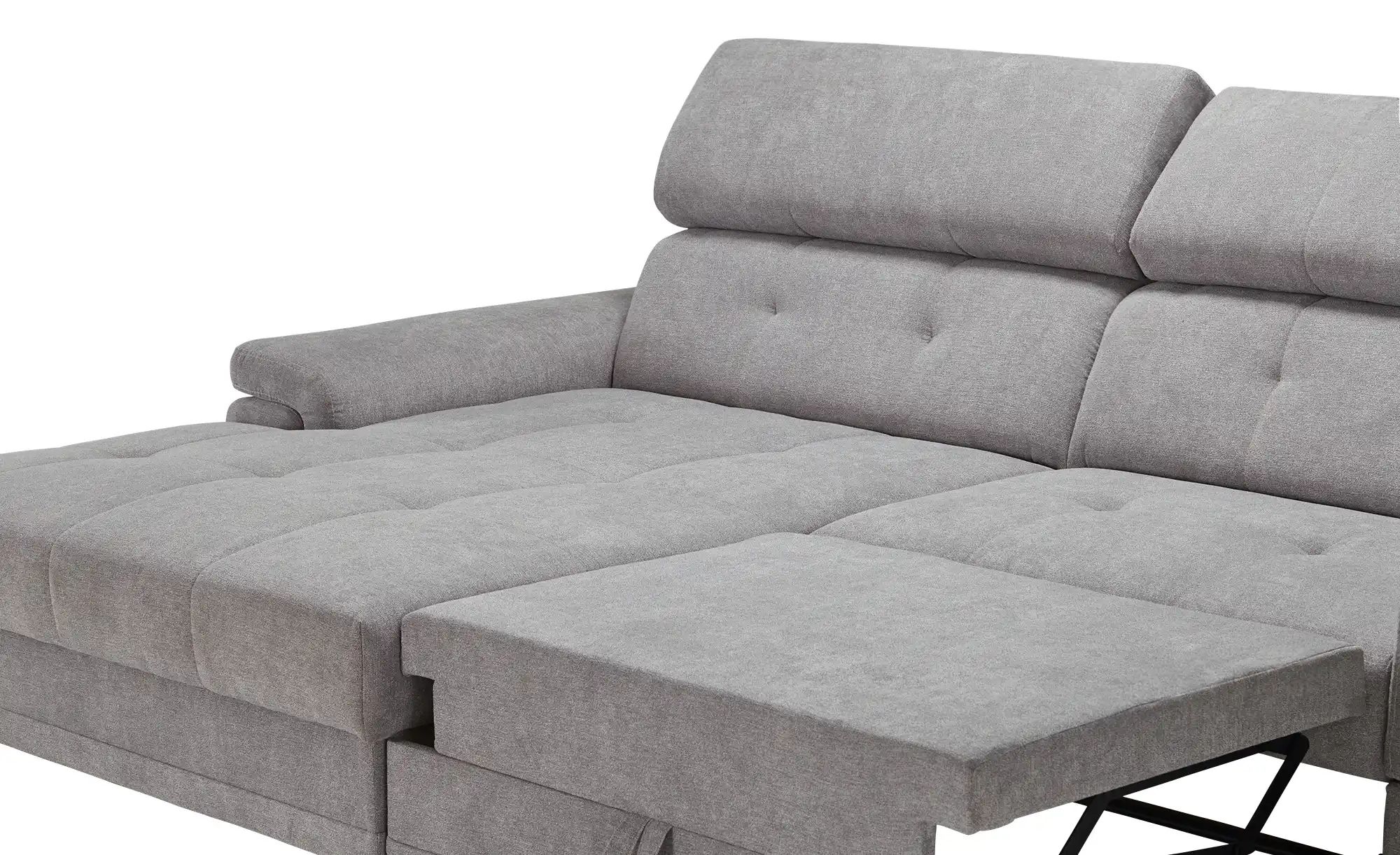 Ecksofa mit Schlaffunktion Frieda ¦ grau ¦ Maße (cm): B: 265 H: 87 T: 180.0 günstig online kaufen