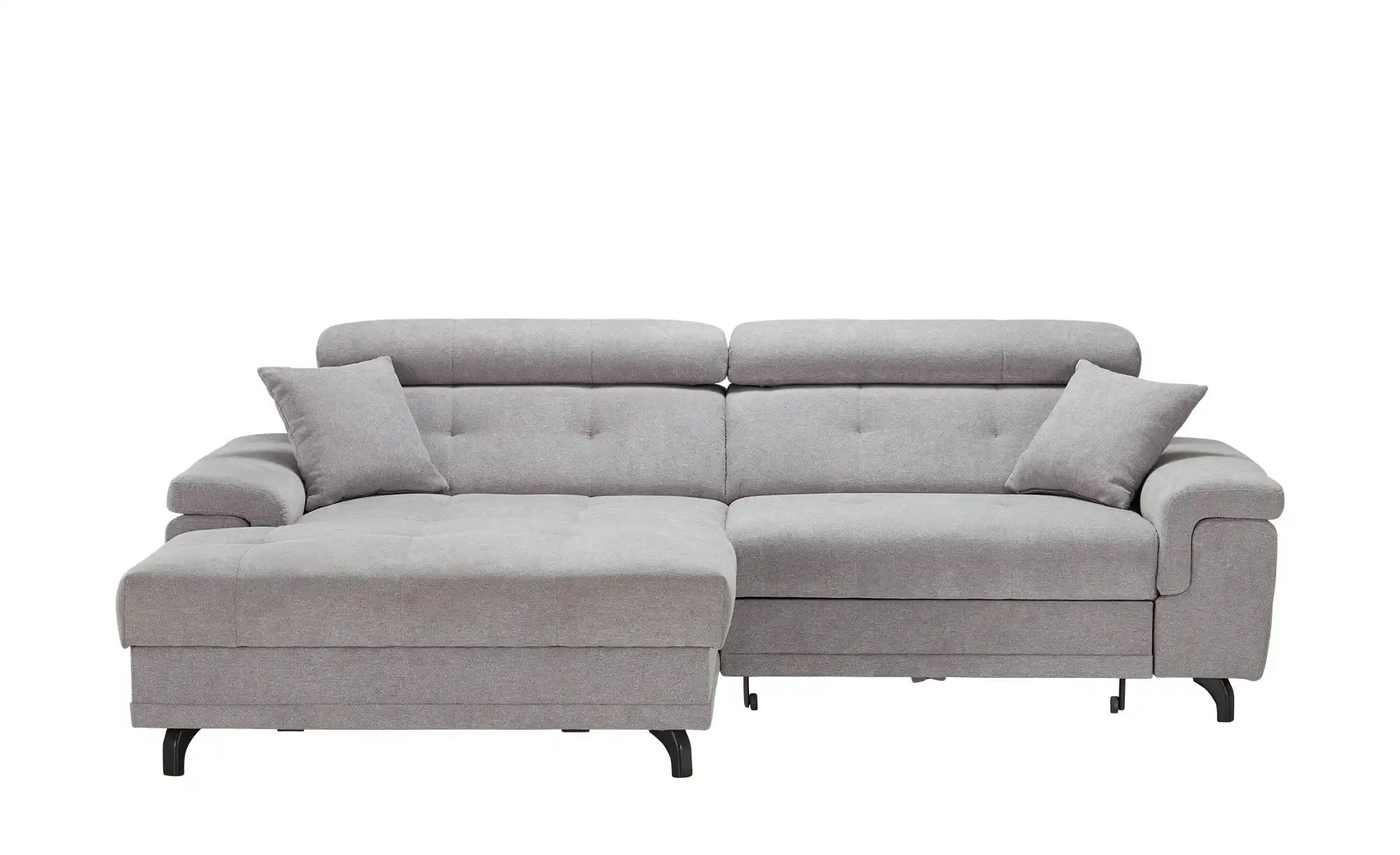 Ecksofa mit Schlaffunktion Frieda ¦ grau ¦ Maße (cm): B: 265 H: 87 T: 180.0 günstig online kaufen