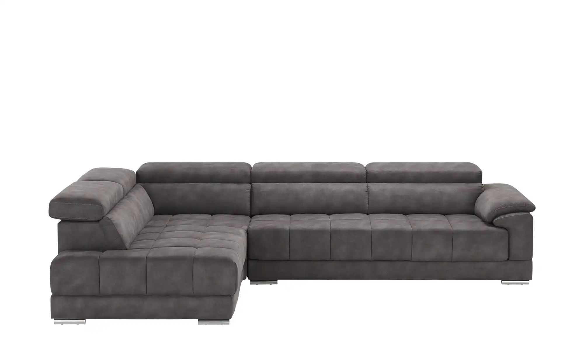 uno Ecksofa Mikrofaser Isabeli ¦ grau ¦ Maße (cm): B: 299 H: 72 T: 212 Pols günstig online kaufen