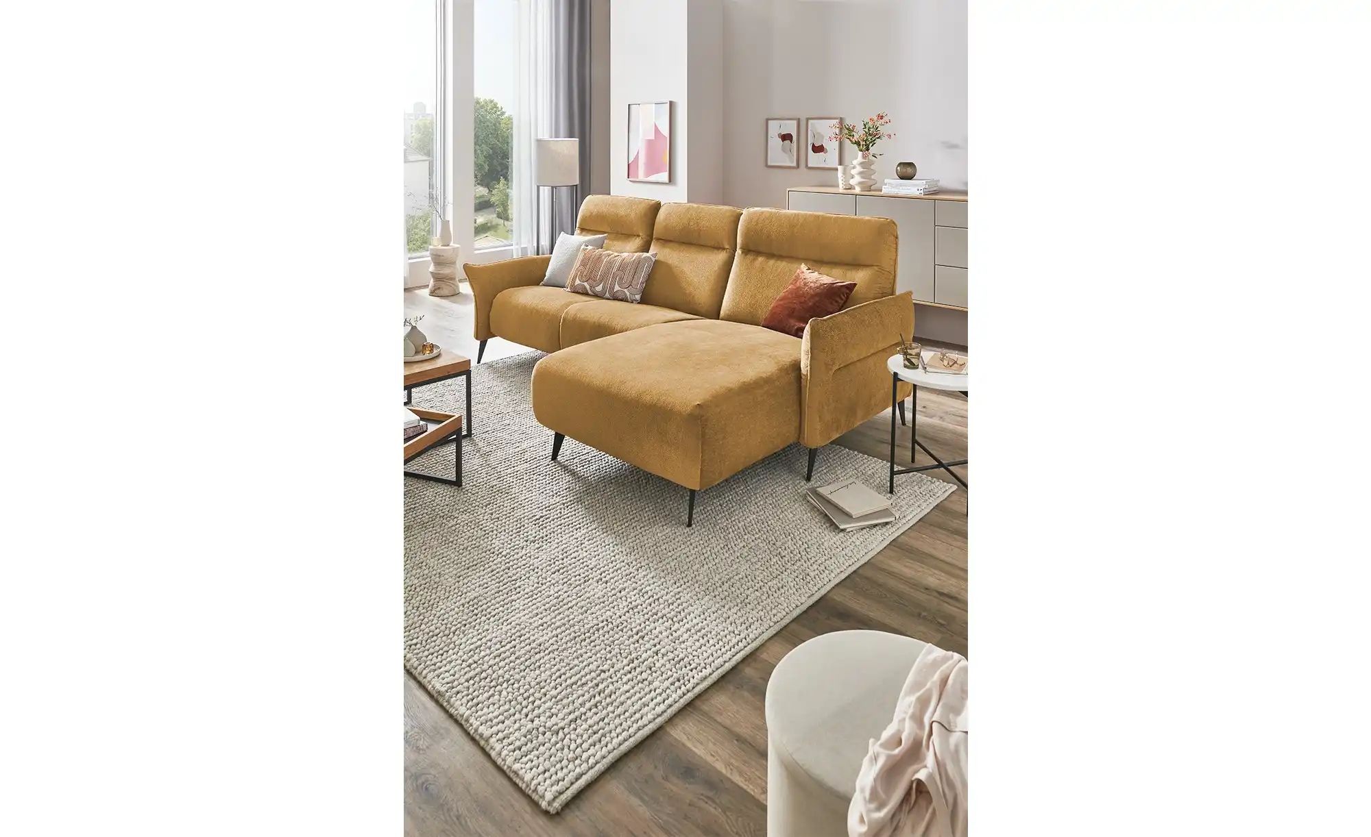 switch Ecksofa  Stelvio ¦ gelb ¦ Maße (cm): B: 286 H: 103 T: 174 Polstermöb günstig online kaufen