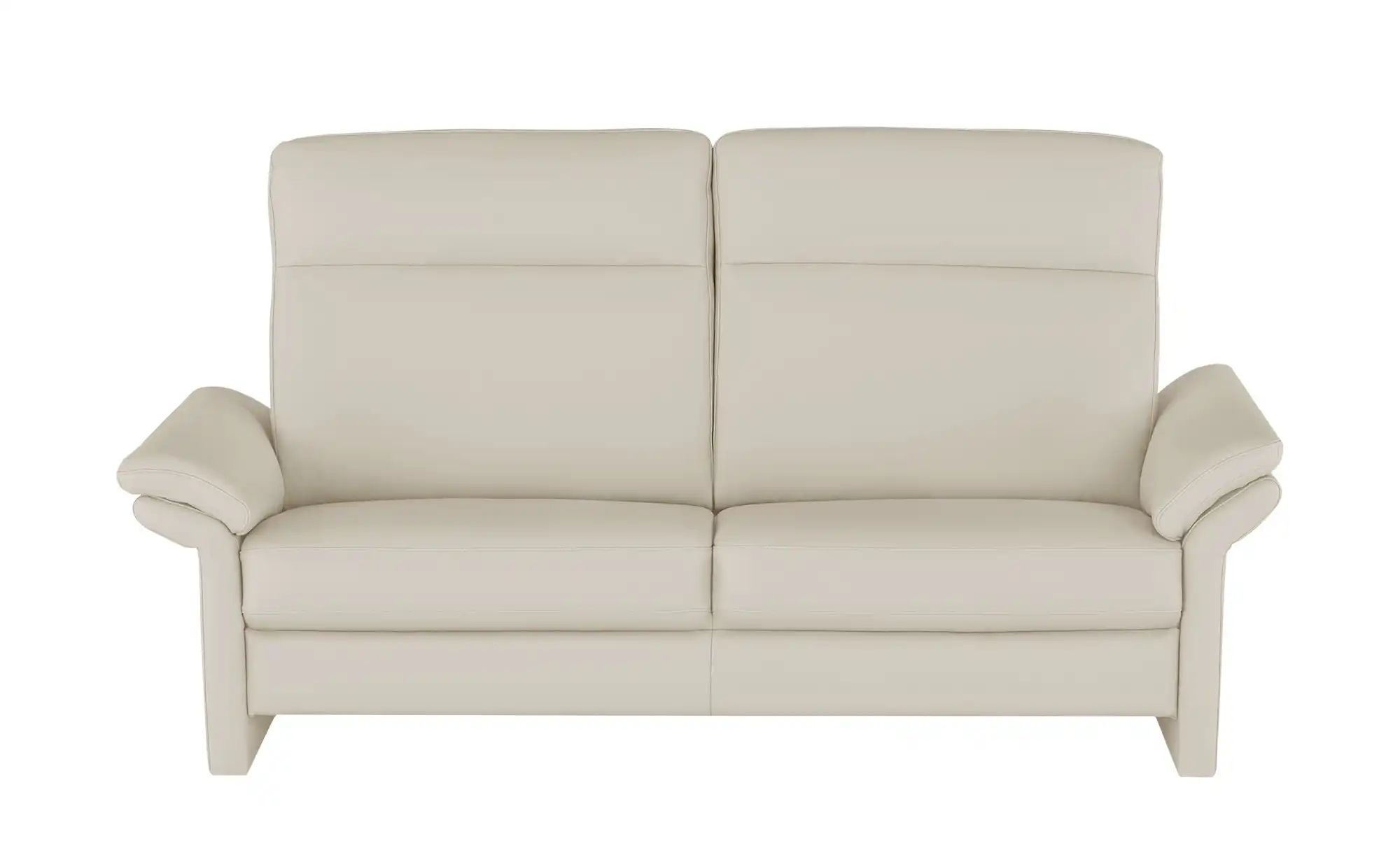 Wohnwert Einzelsofa Leder Mayla ¦ beige ¦ Maße (cm): B: 210 H: 109 T: 96.0 günstig online kaufen