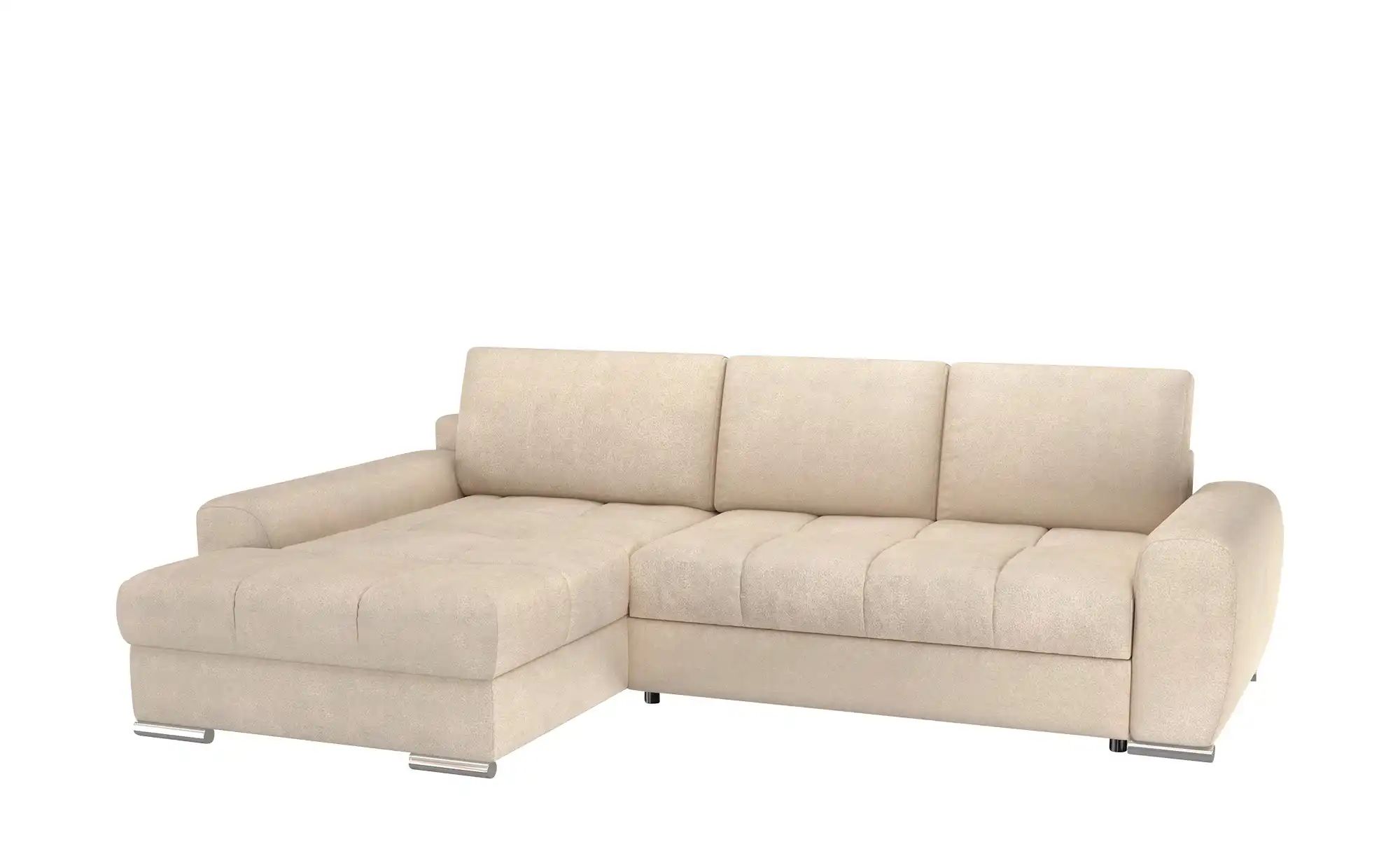 bobb Ecksofa mit Funktion   Soumia ¦ creme ¦ Maße (cm): B: 283 H: 91 T: 181 günstig online kaufen