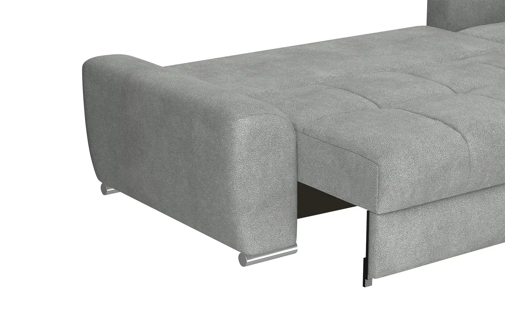 bobb Ecksofa mit Funktion   Soumia ¦ grau ¦ Maße (cm): B: 283 H: 91 T: 181 günstig online kaufen