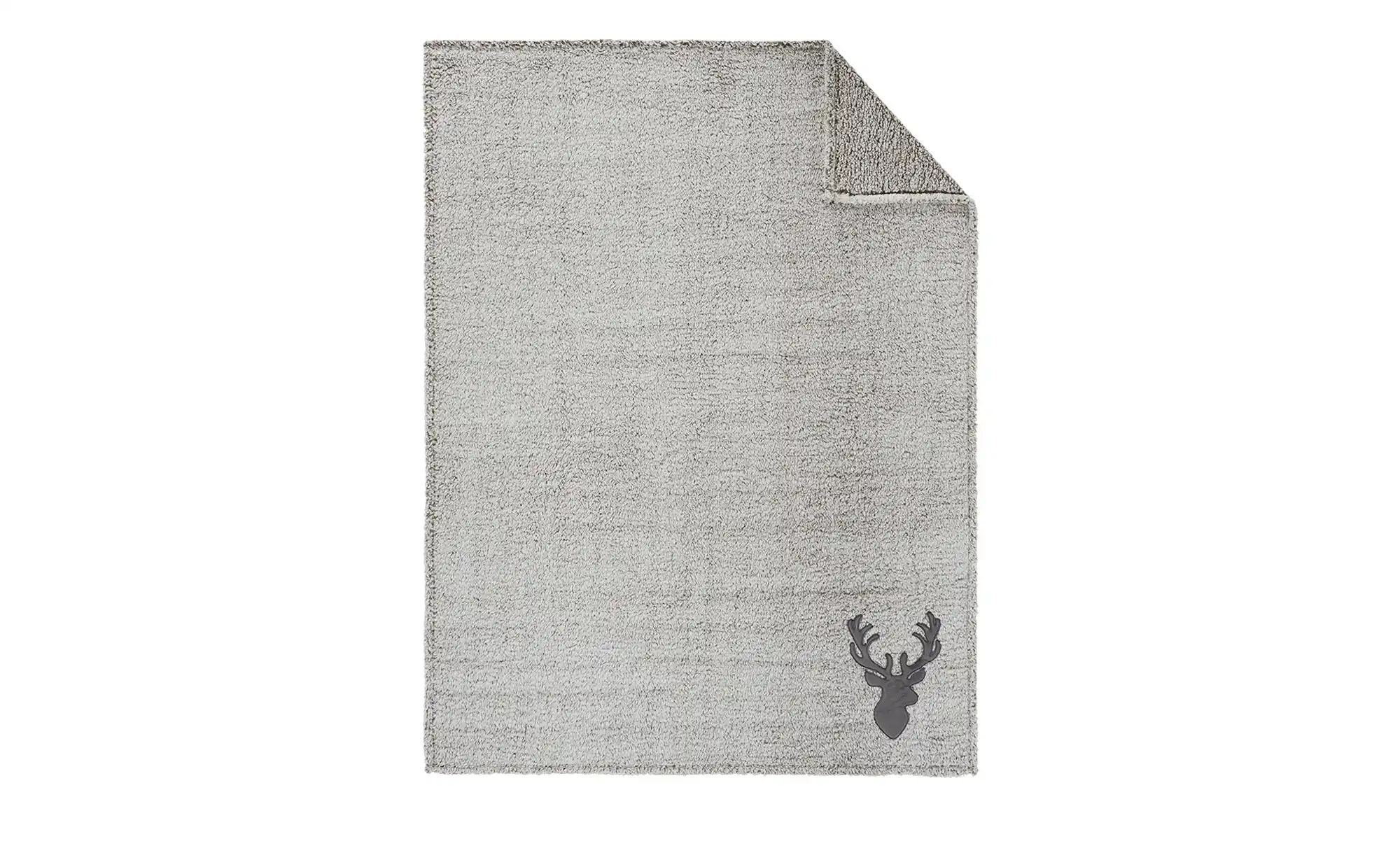 Wohndecke   ¦ grau ¦ Synthetik ¦ Maße (cm): B: 130 Weihnachten - Höffner günstig online kaufen