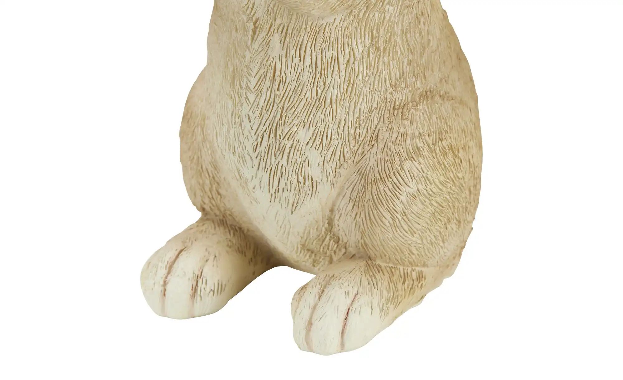 Deko Hase mit Küken ¦ beige ¦ Steinzeug ¦ Maße (cm): B: 12,2 H: 15 T: 7,5 O günstig online kaufen