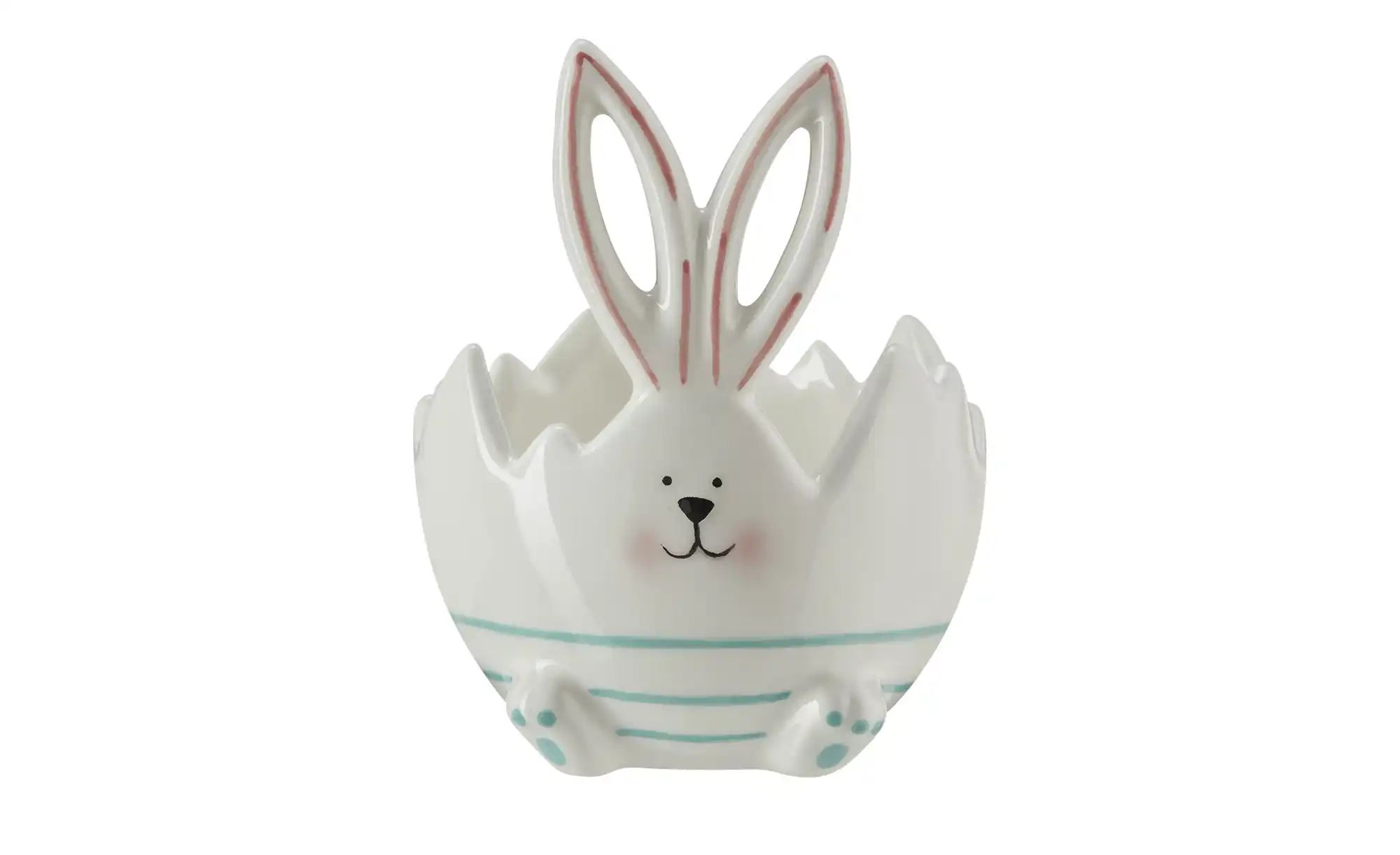 Deko Schale Osterhase ¦ weiß ¦ Dolomite ¦ Maße (cm): H: 10,1  Ø: 8 Oster-Ar günstig online kaufen