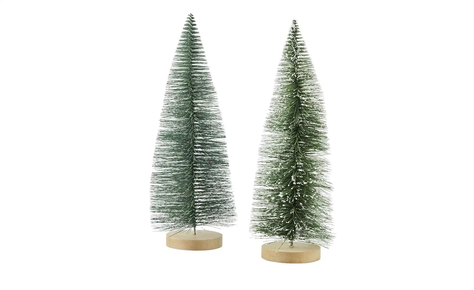 Thumbnail - Deko Tannenbaum  2fach sortiert   ¦ grün ¦ Massivholz,Kunststoff ¦ Maße (cm): H: 32  Ø: 12 Weihnachten - Höffner