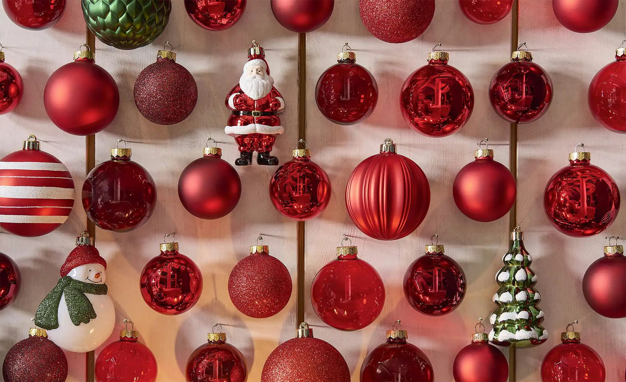 Thumbnail - Weihnachtsbaumschmuck  25er Set   ¦ mehrfarbig ¦ Glas Ø: 8 Weihnachten - Höffner