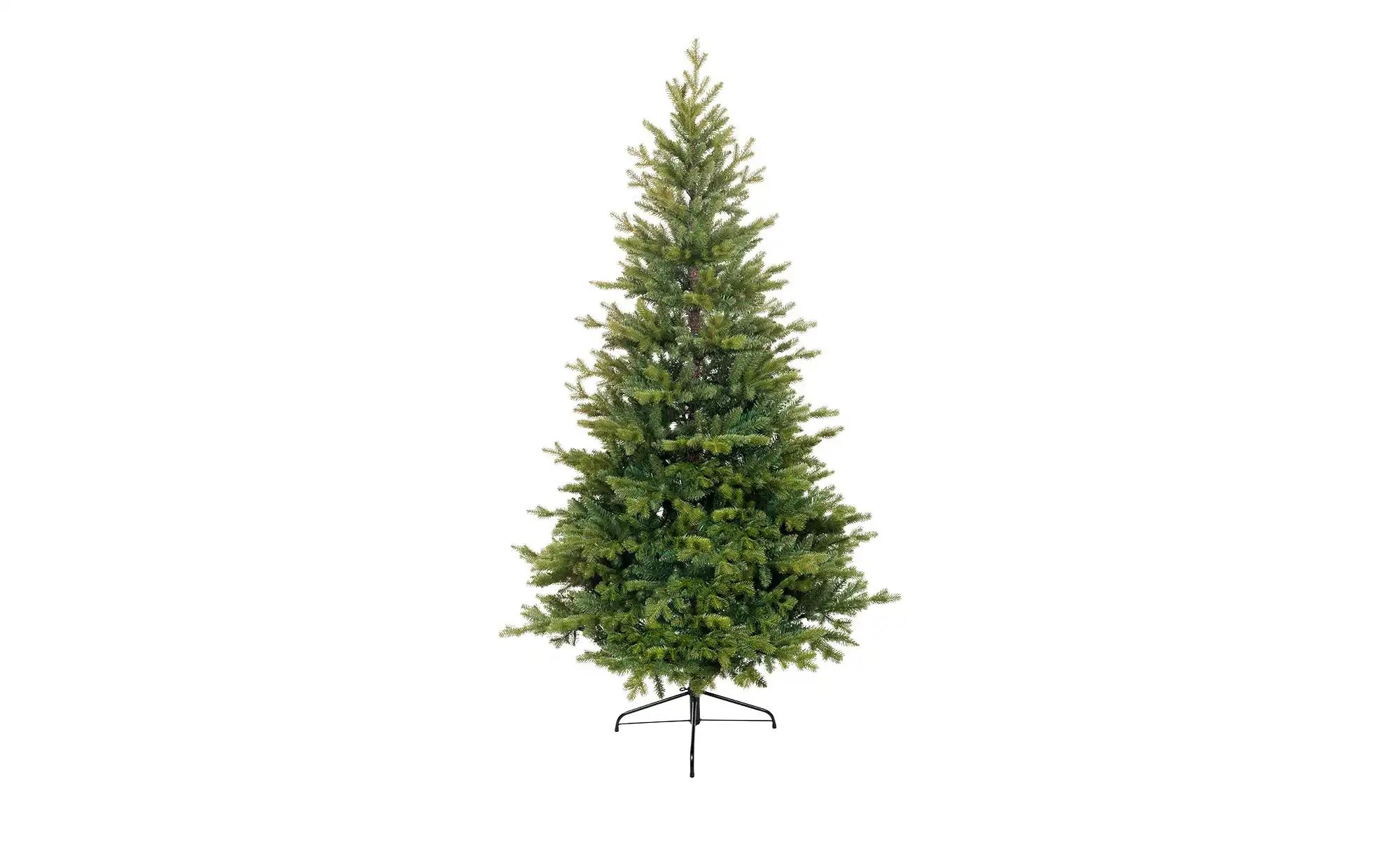 Weihnachtsbaum   ¦ grün ¦ Kunststoff,Metall ¦ Maße (cm): H: 210  Ø: 127 Acc günstig online kaufen