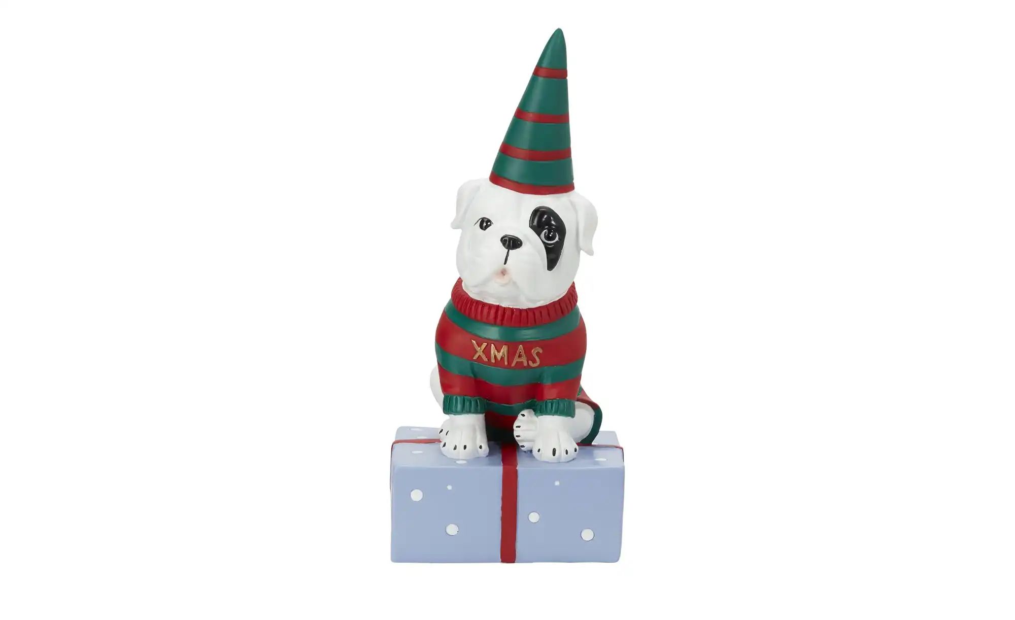 HOME STORY Deko Figur Hund mit Geschenke   ¦ mehrfarbig ¦ Polyresin (Kunsth günstig online kaufen