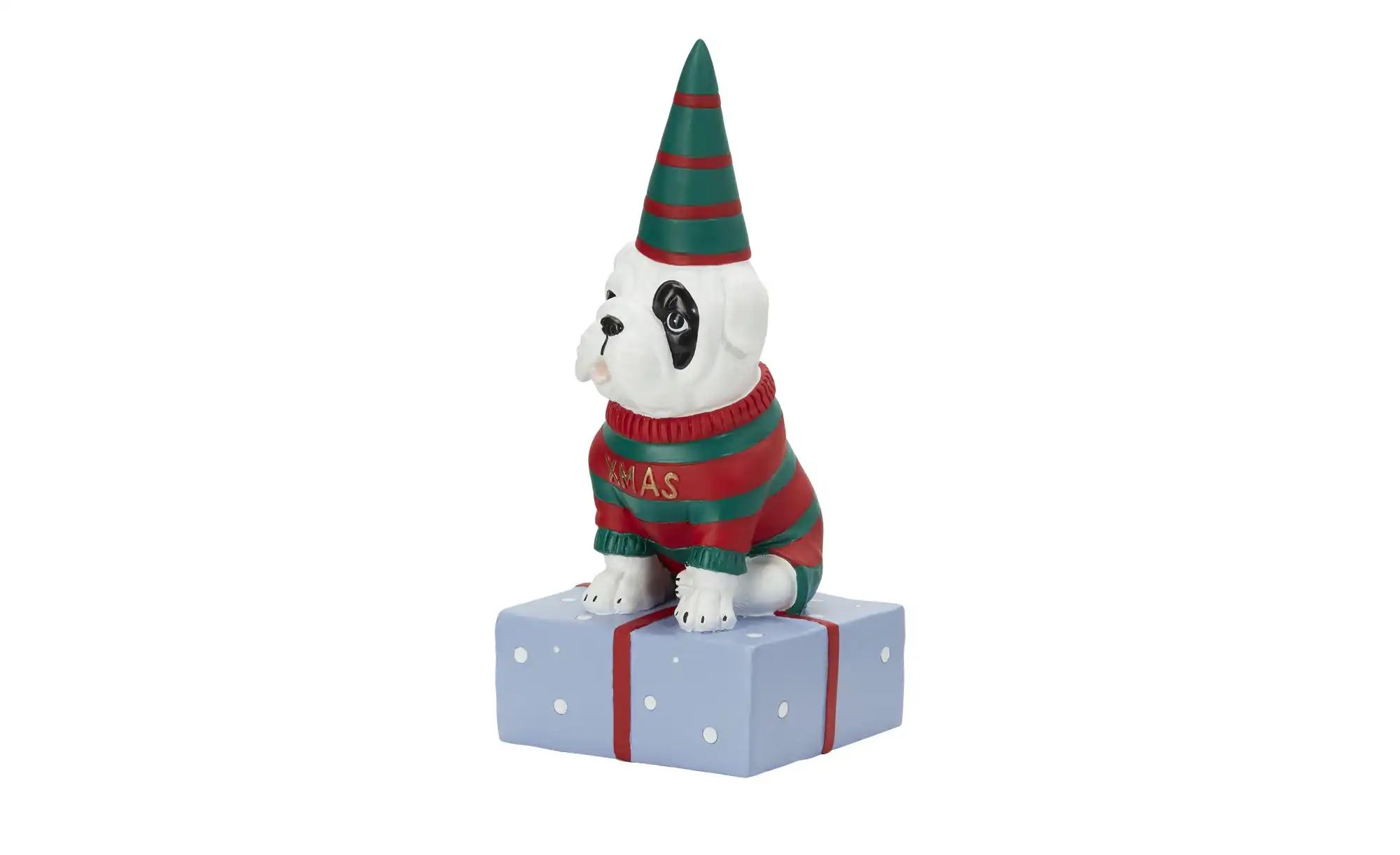HOME STORY Deko Figur Hund mit Geschenke   ¦ mehrfarbig ¦ Polyresin (Kunsth günstig online kaufen