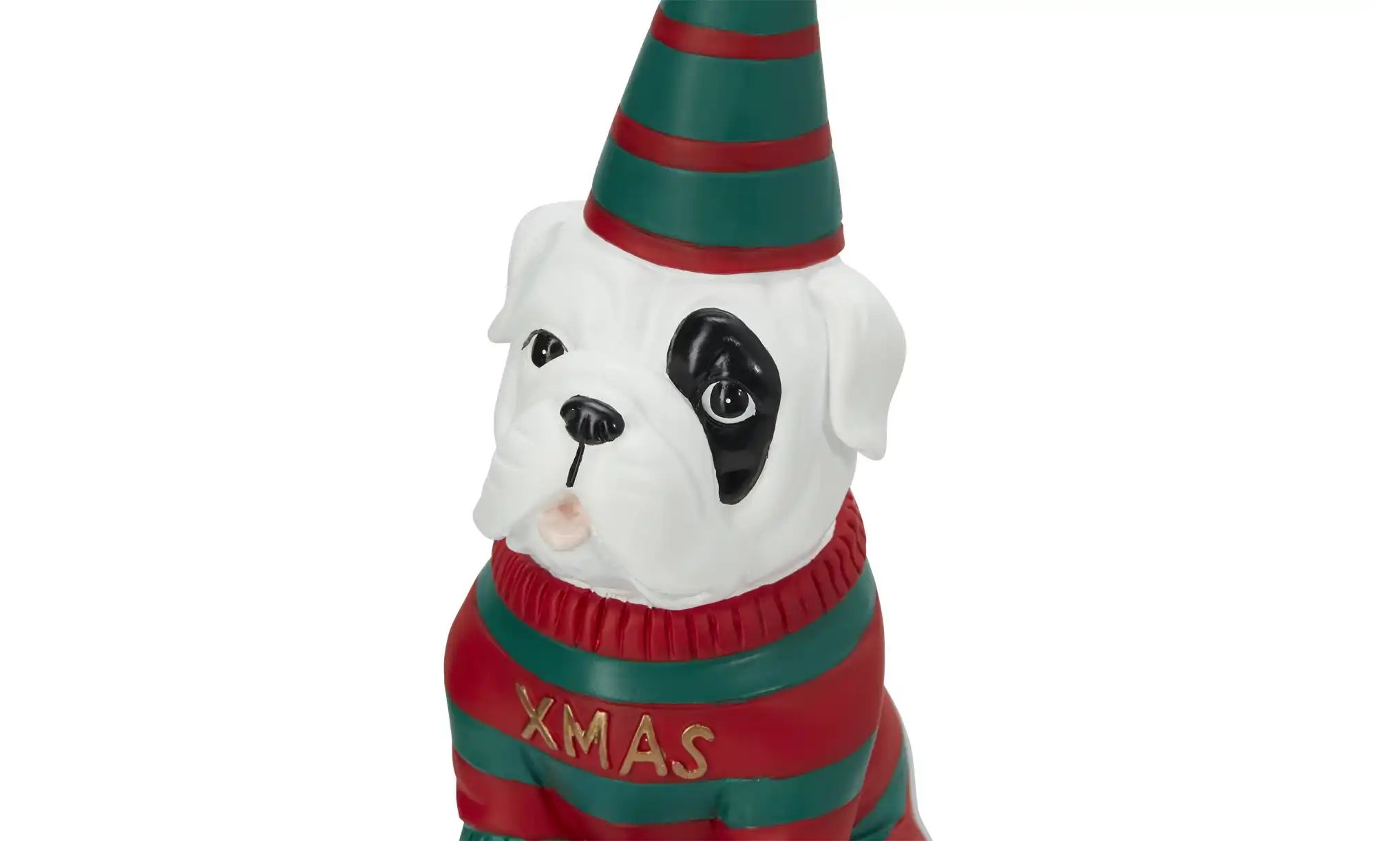 Thumbnail - HOME STORY Deko Figur Hund mit Geschenke ¦ mehrfarbig ¦ Polyresin (Kunstharz) ¦ Maße (cm): B: 10,2 H: 10,2 T: 22.9 Wei...