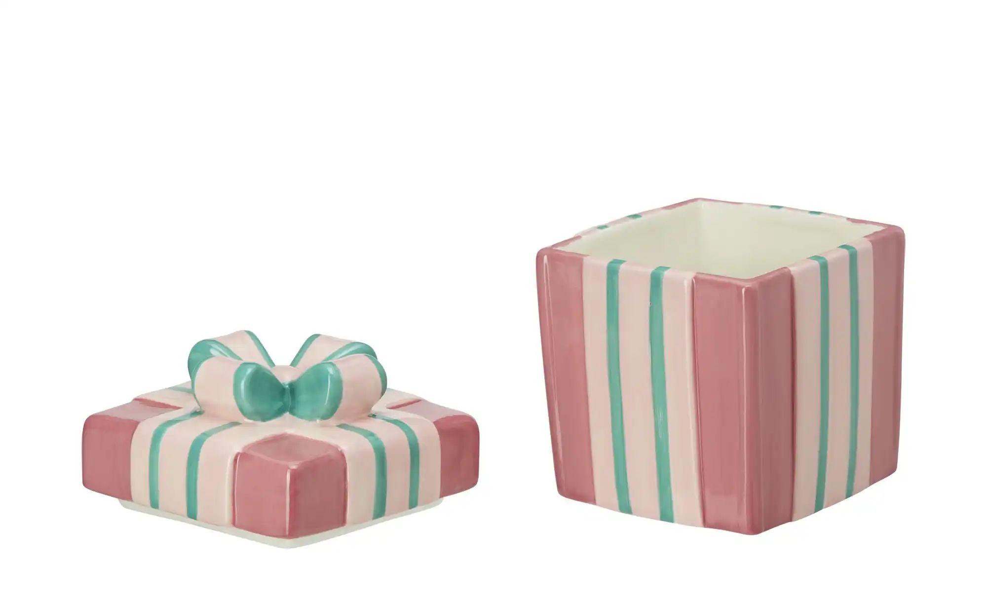 HOME STORY Keksdose Geschenk   ¦ rosa/pink ¦ Dolomite ¦ Maße (cm): B: 11,4 günstig online kaufen