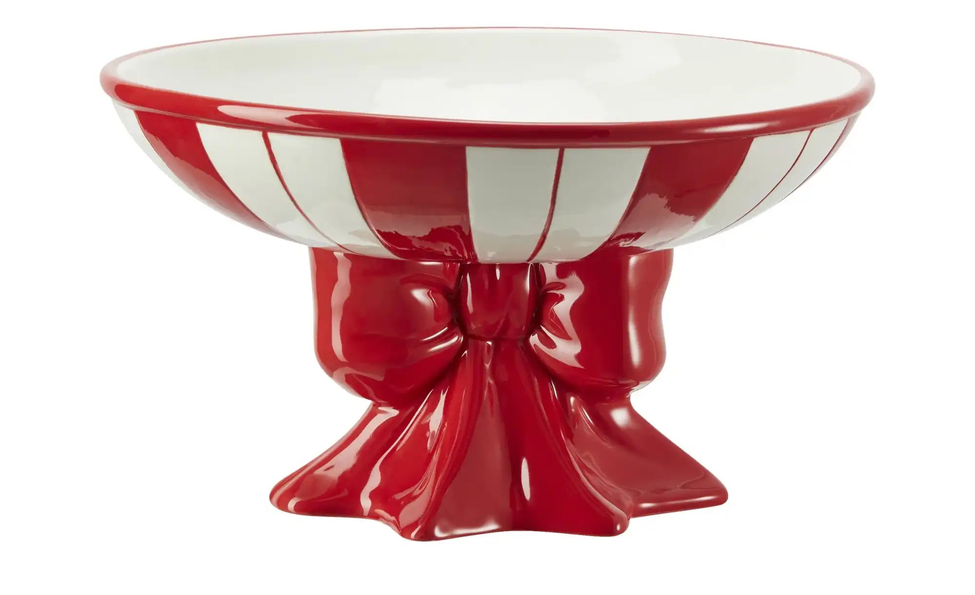 HOME STORY Deko Schale Bonbon   ¦ rot ¦ Dolomite ¦ Maße (cm): H: 15,2  Ø: 2 günstig online kaufen