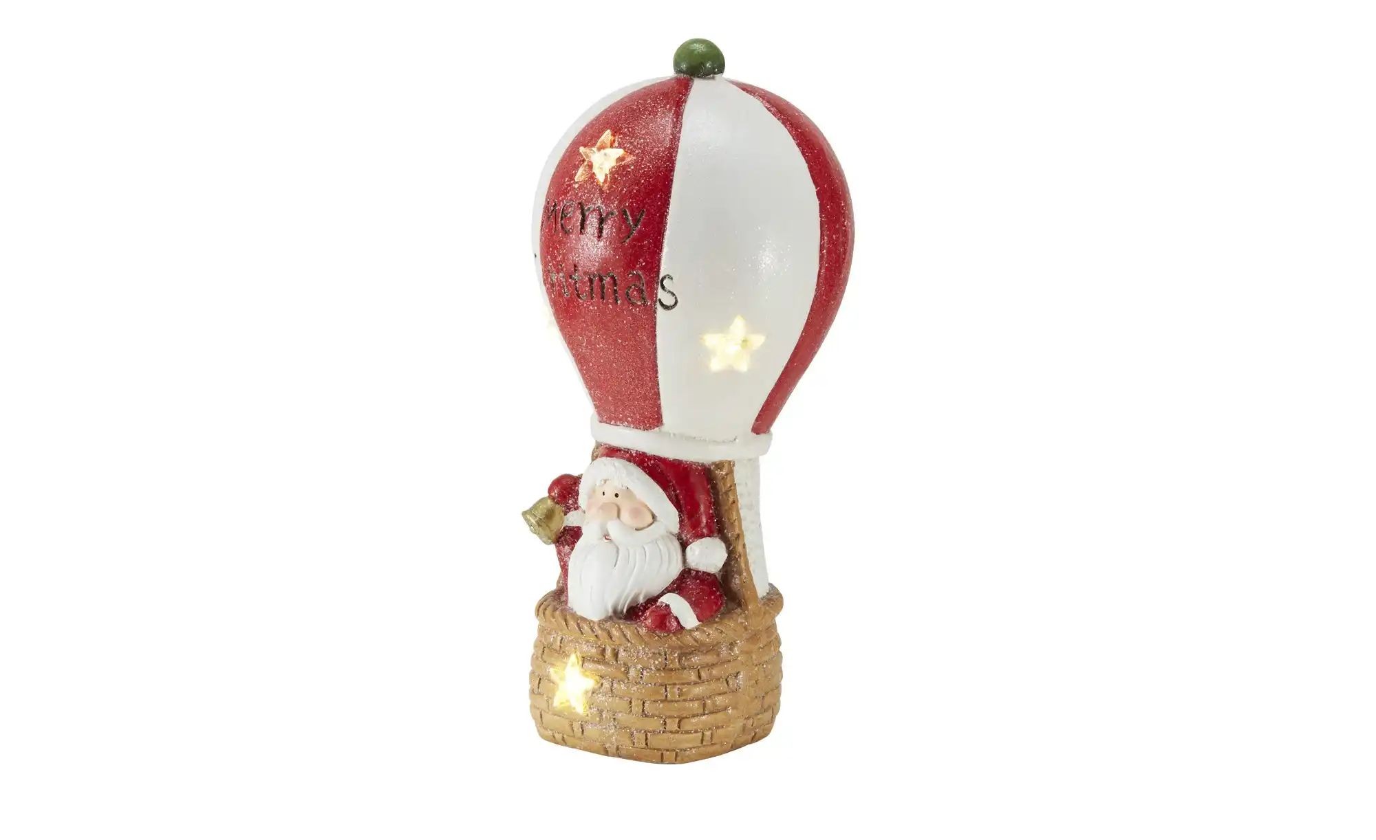 HOME STORY LED Weihnachtsfigur   ¦ rot ¦ Magnesia ¦ Maße (cm): B: 20 H: 43 günstig online kaufen