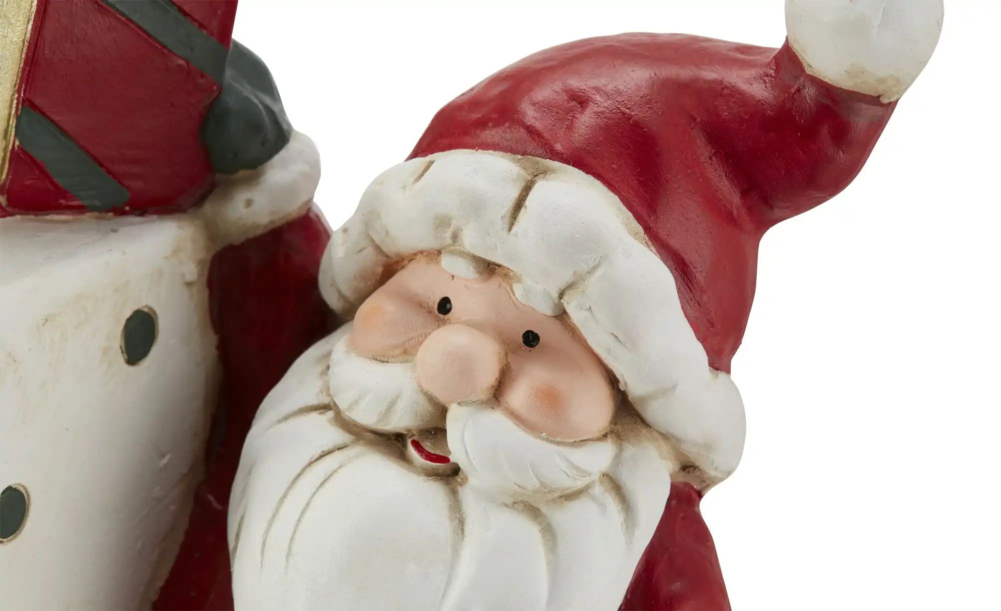 Thumbnail - HOME STORY LED Weihnachtsmann mit Geschenken ¦ rot ¦ Magnesia ¦ Maße (cm): B: 29,5 H: 36 T: 15.0 Weihnachten - Höffner