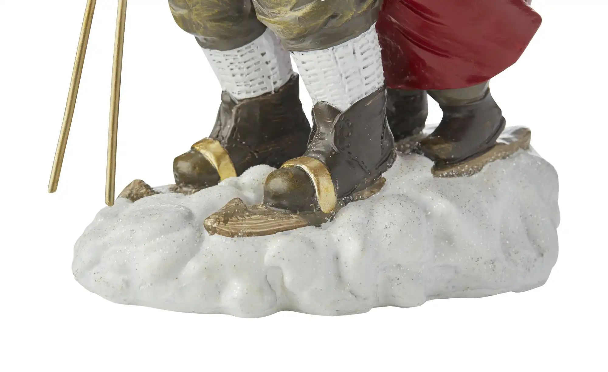 HOME STORY Dekofigur   ¦ rot ¦ Polyester,Stein,Eisen ¦ Maße (cm): B: 13,3 H günstig online kaufen