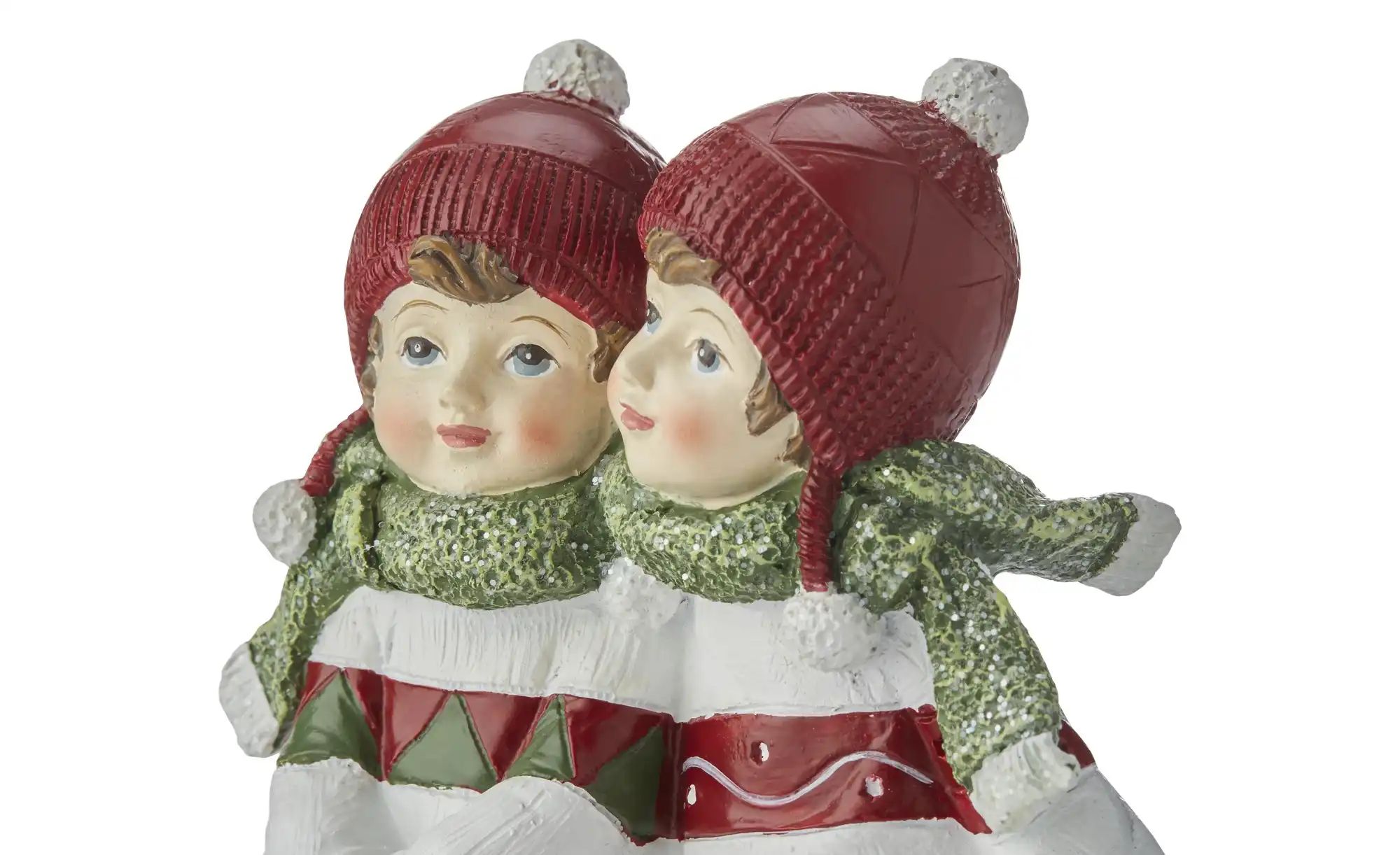 Thumbnail - HOME STORY Dekofigur ¦ rot ¦ Polyester,Stein,Eisen ¦ Maße (cm): B: 13,5 H: 15,7 T: 9.5 Weihnachten - Höffner