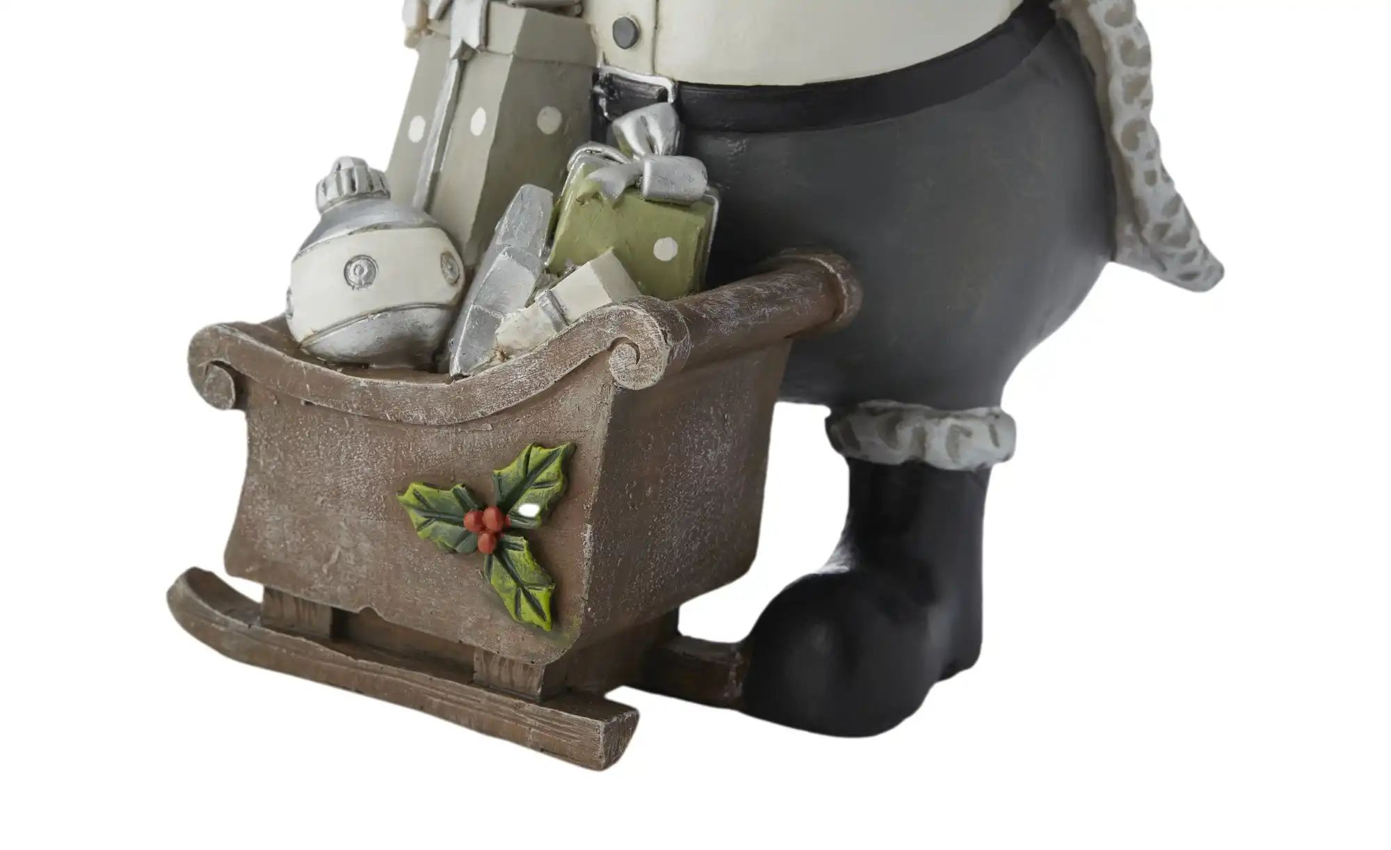 HOME STORY Deko Figur Weihnachtsgans   ¦ Polyresin (Kunstharz),Stein ¦ Maße günstig online kaufen