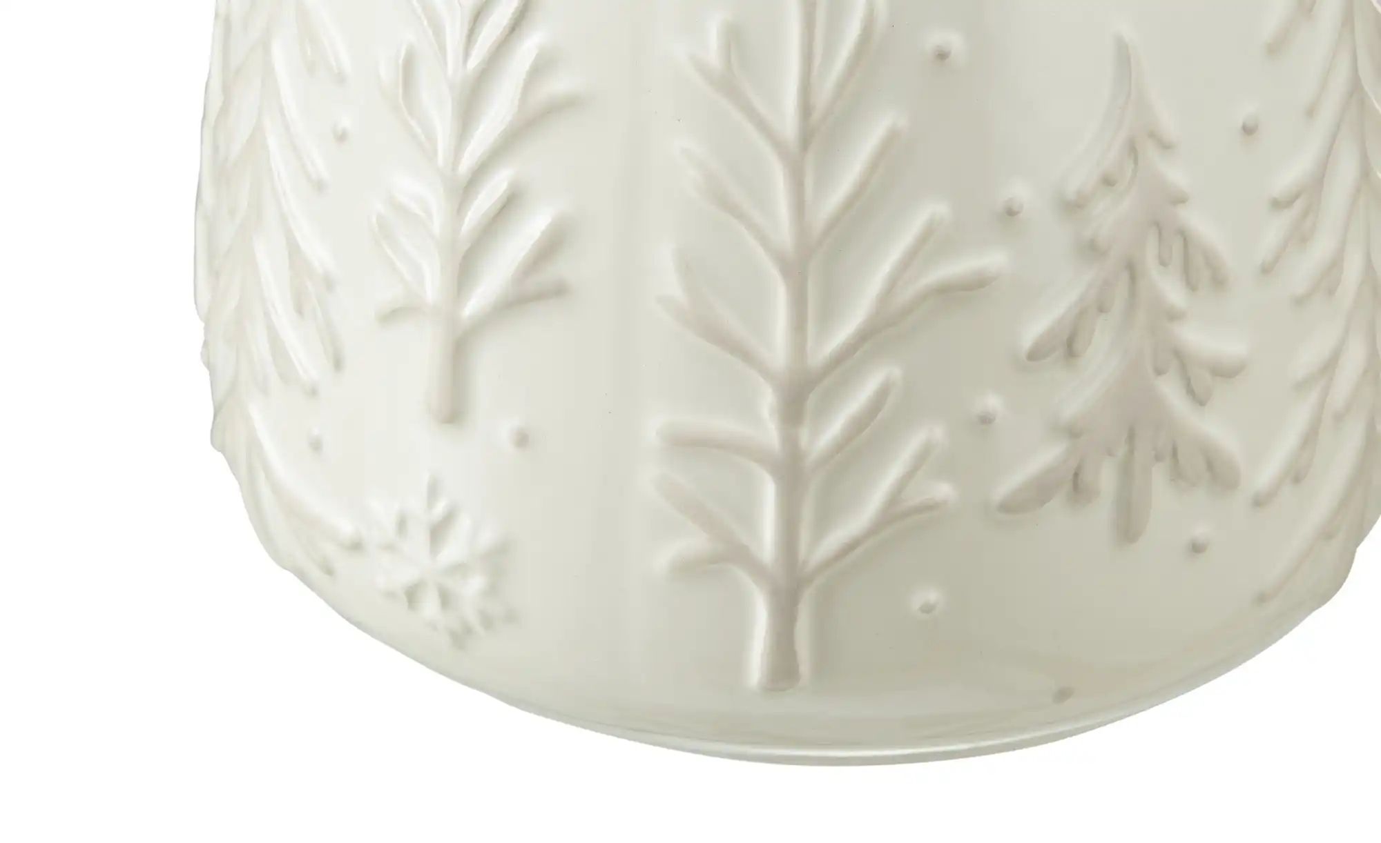 Thumbnail - HOME STORY Keksdose mit Tannen   ¦ weiß ¦ Dolomite ¦ Maße (cm): B: 17 H: 20,5 T: 17.0 Weihnachten - Höffner