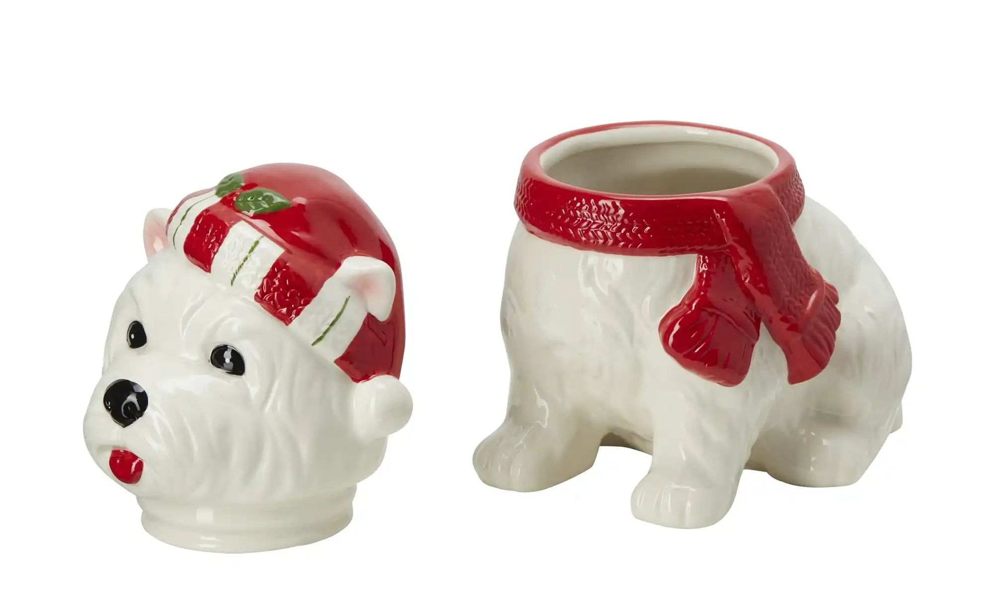 HOME STORY Keksdose   ¦ weiß ¦ Dolomite ¦ Maße (cm): B: 20 H: 25 T: 15.0 Kü günstig online kaufen