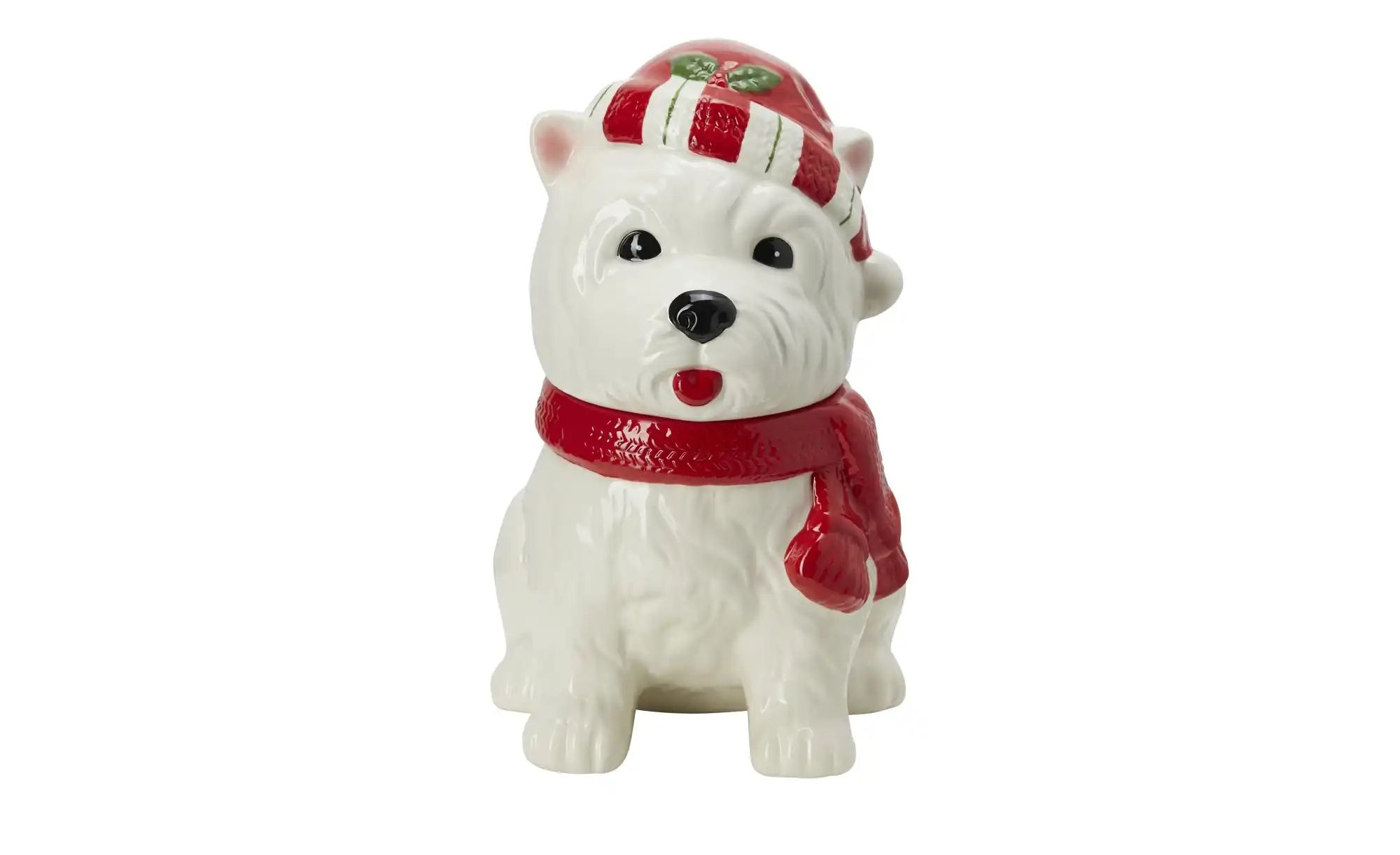 HOME STORY Keksdose   ¦ weiß ¦ Dolomite ¦ Maße (cm): B: 20 H: 25 T: 15.0 Kü günstig online kaufen