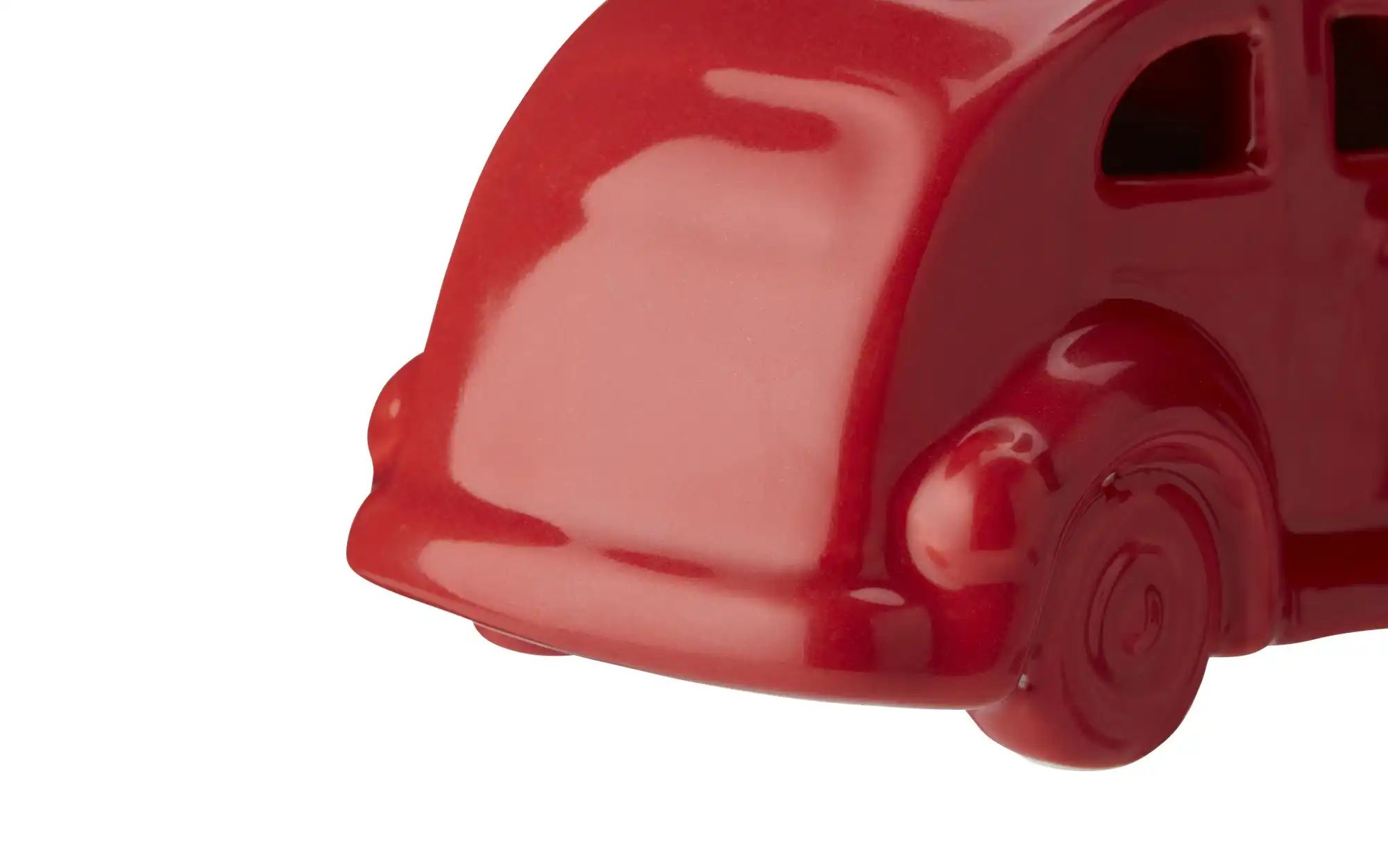 Thumbnail - HOME STORY LED Auto ¦ rot ¦ Porzellan,Kunststoff ¦ Maße (cm): B: 6,3 H: 6,7 T: 14.0 Weihnachten - Höffner