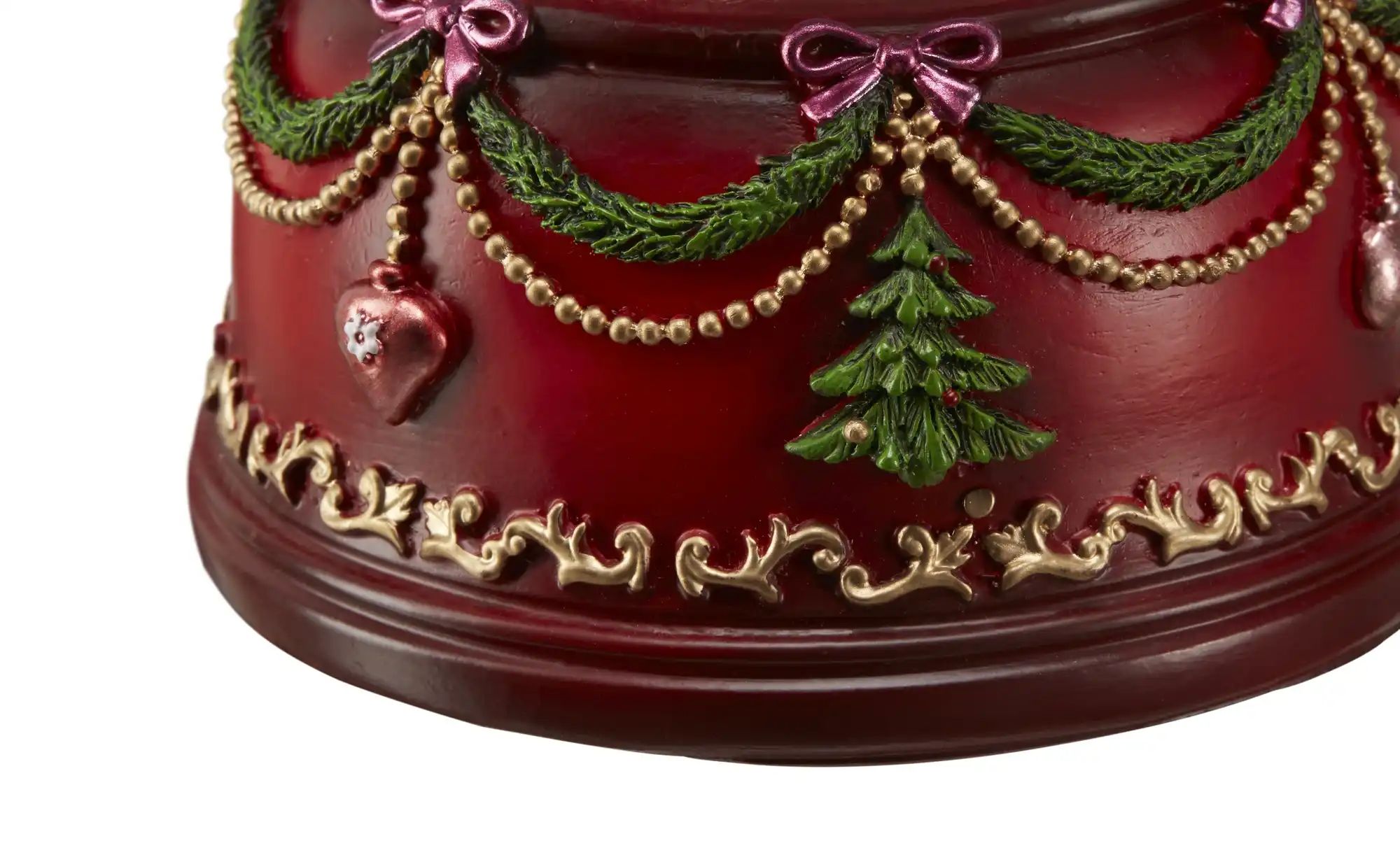 Thumbnail - HOME STORY Schneekugel ¦ rot ¦ Polyresin (Kunstharz),Kunststoff ¦ Maße (cm): B: 10,5 H: 15,2 T: 10.5 Weihnachten - Höf...