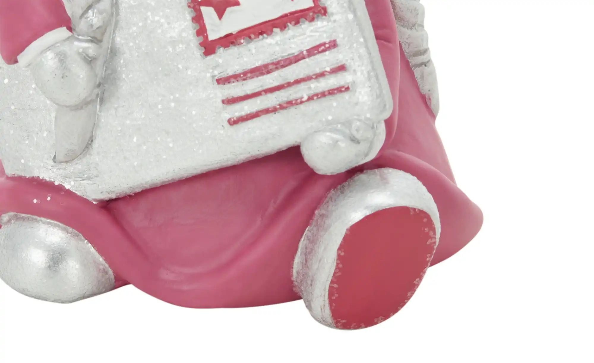Thumbnail - HOME STORY Deko Wichtel ¦ rosa/pink ¦ Polyresin (Kunstharz) ¦ Maße (cm): B: 10 H: 15 T: 9.0 Weihnachten - Höffner
