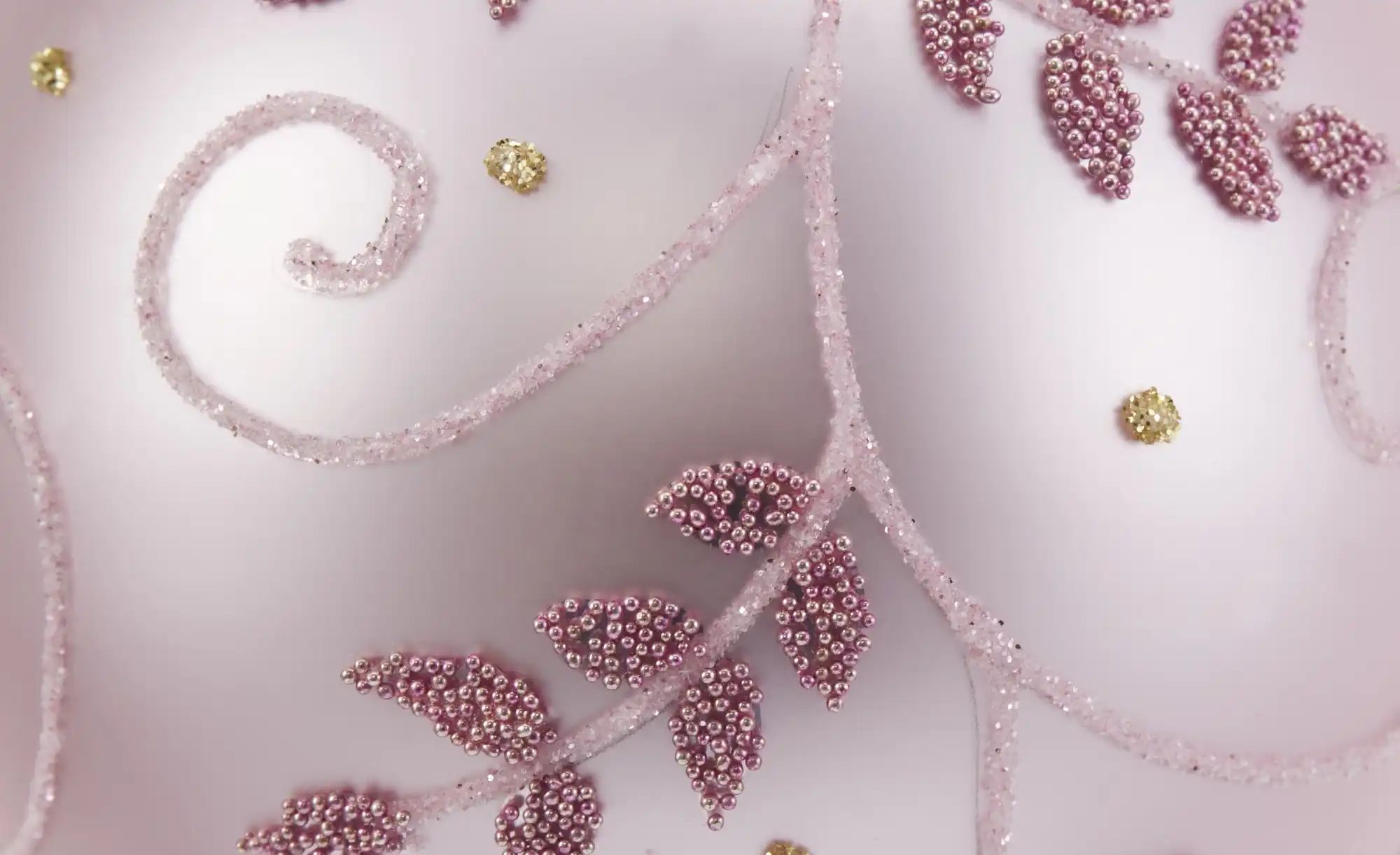 Thumbnail - HOME STORY Weihnachtsbaumkugel   ¦ rosa/pink ¦ Glas,Aluminium Ø: 8 Weihnachten - Höffner