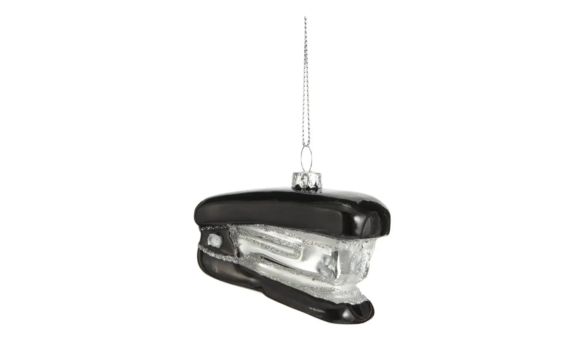 HOME STORY Weihnachtsbaumschmuck Tacker   ¦ schwarz ¦ Glas,Aluminium ¦ Maße günstig online kaufen