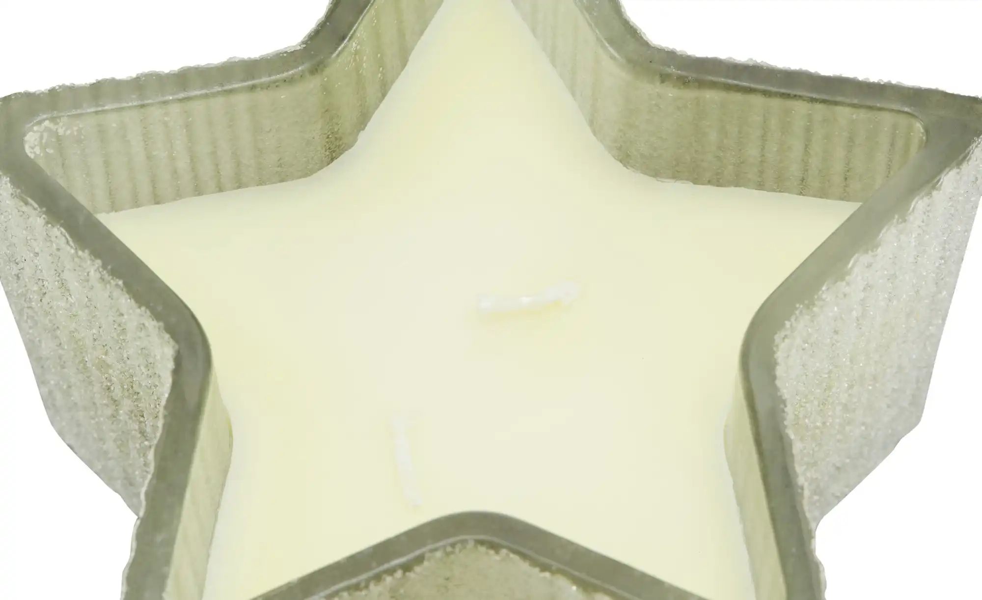 HOME STORY Duftkerze im Glas Stern   ¦ grün ¦ Paraffin,Glas ¦ Maße (cm): B: günstig online kaufen